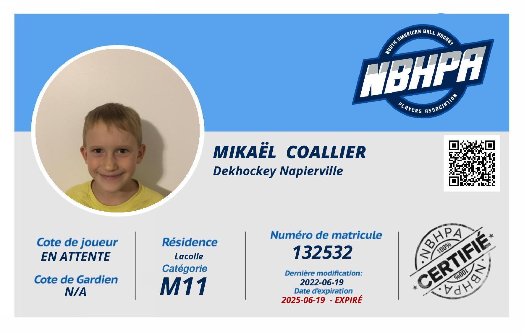 Mikaël  Coallier 