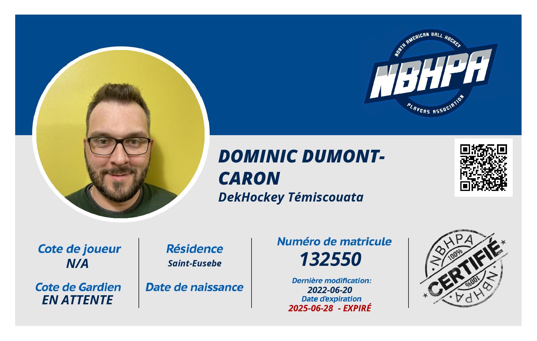 Dominic Dumont-Caron