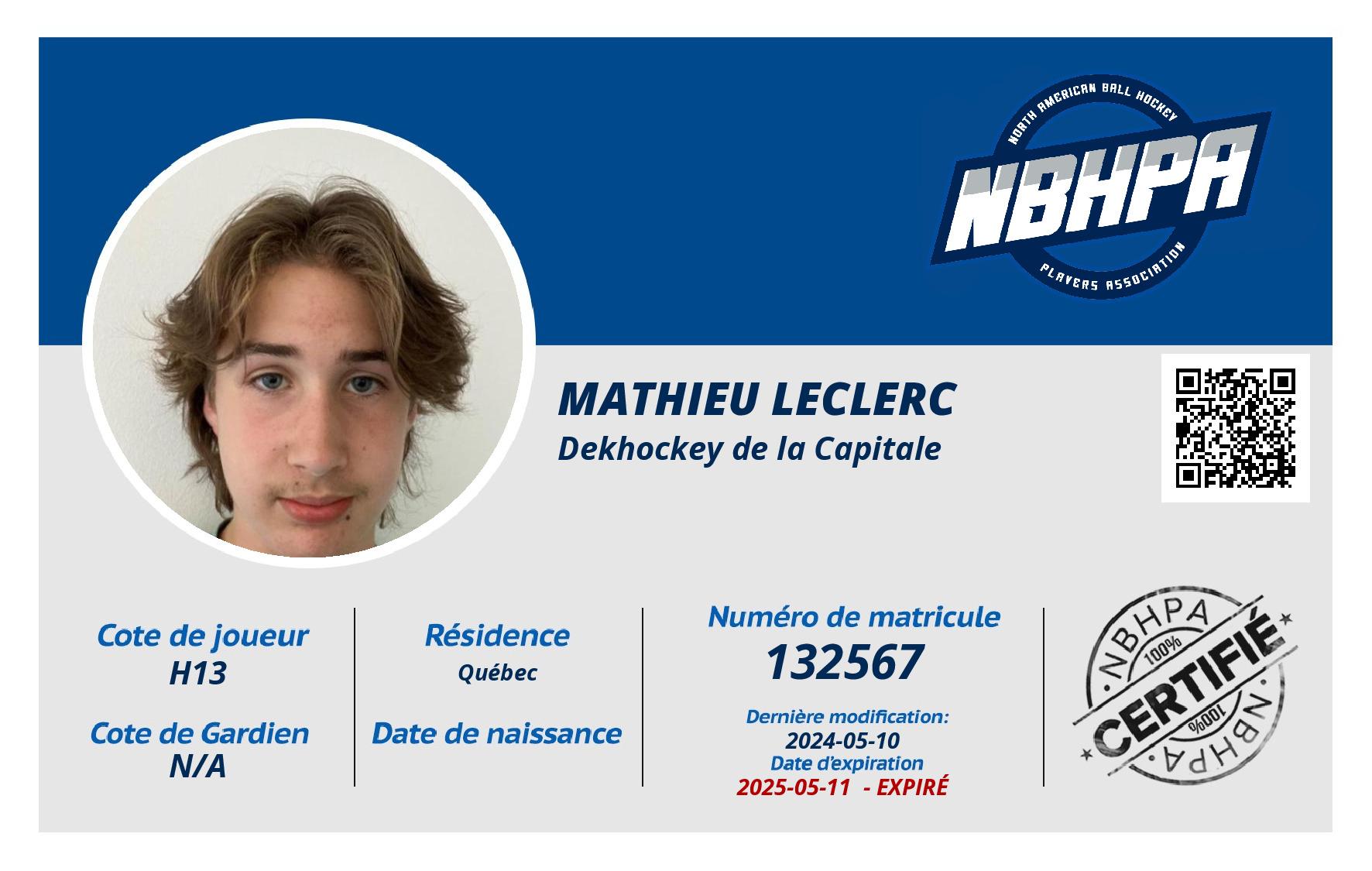 Mathieu Leclerc