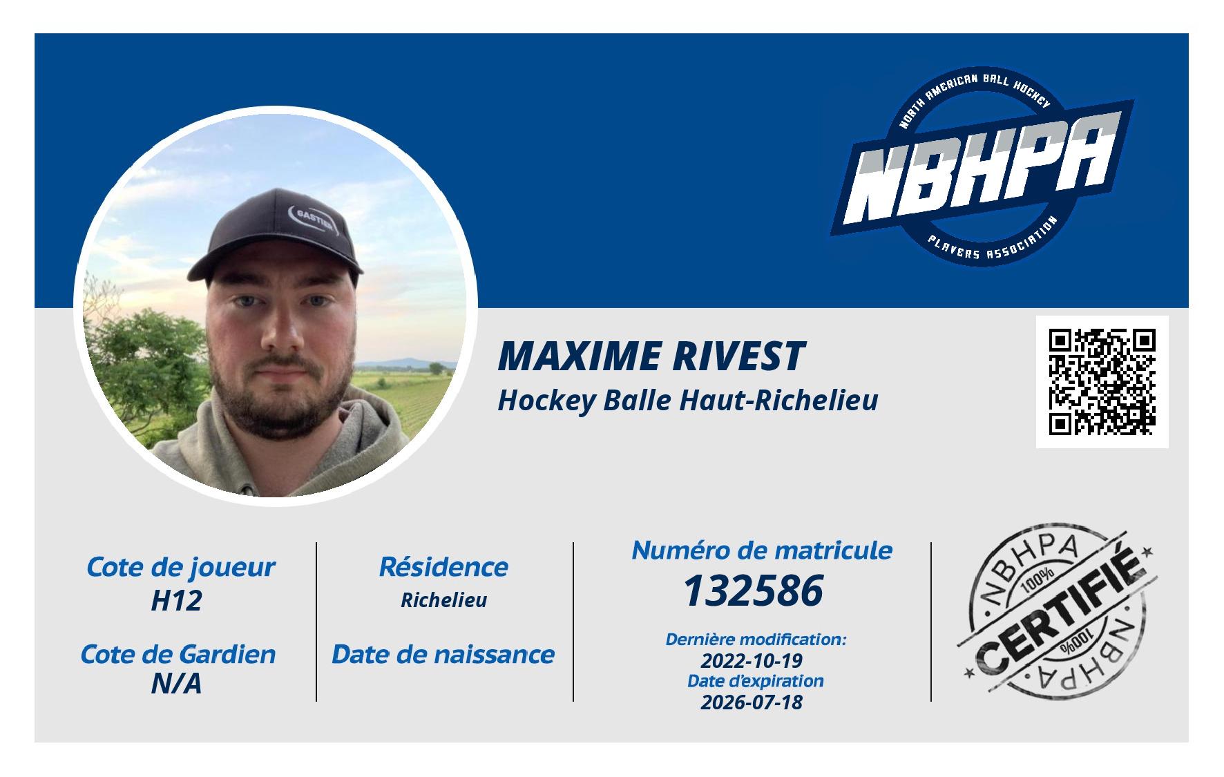 Maxime Rivest