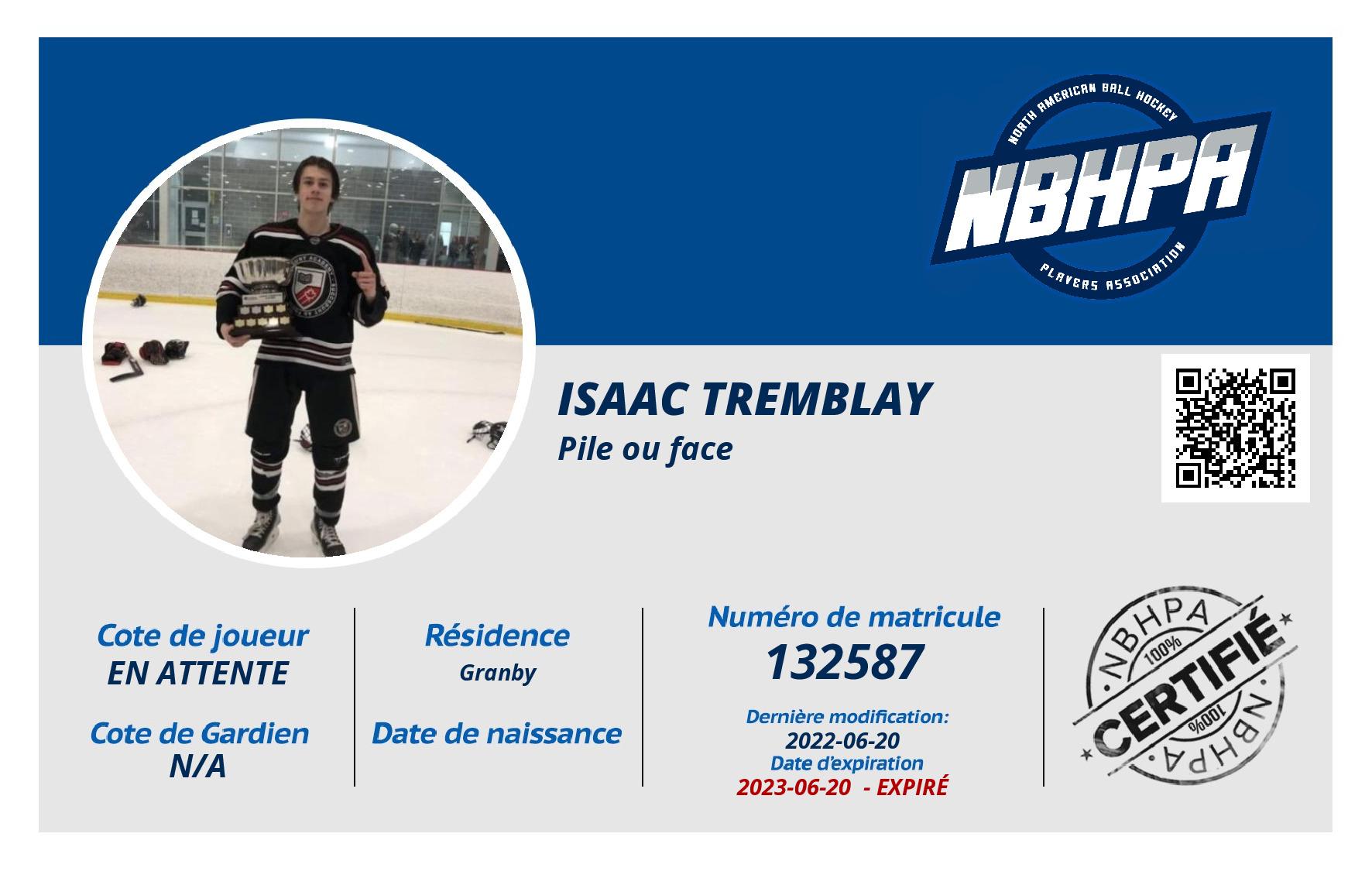 Isaac Tremblay