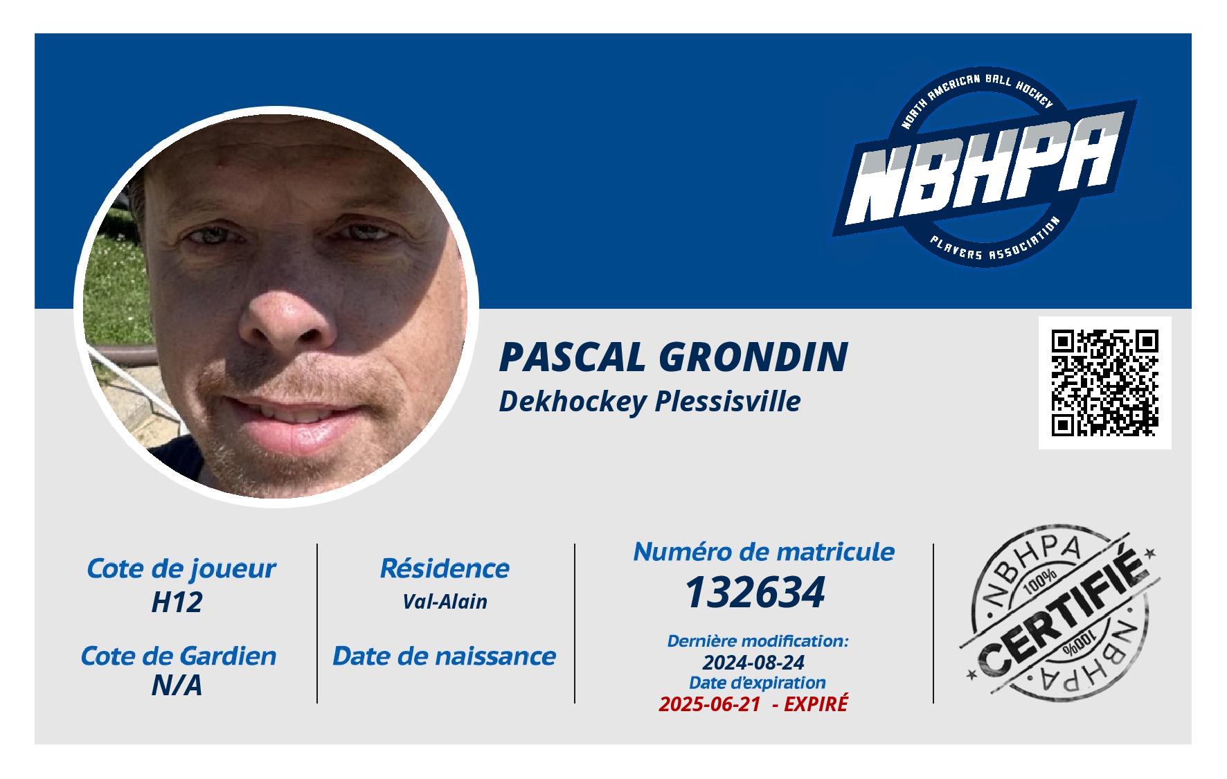 Pascal Grondin