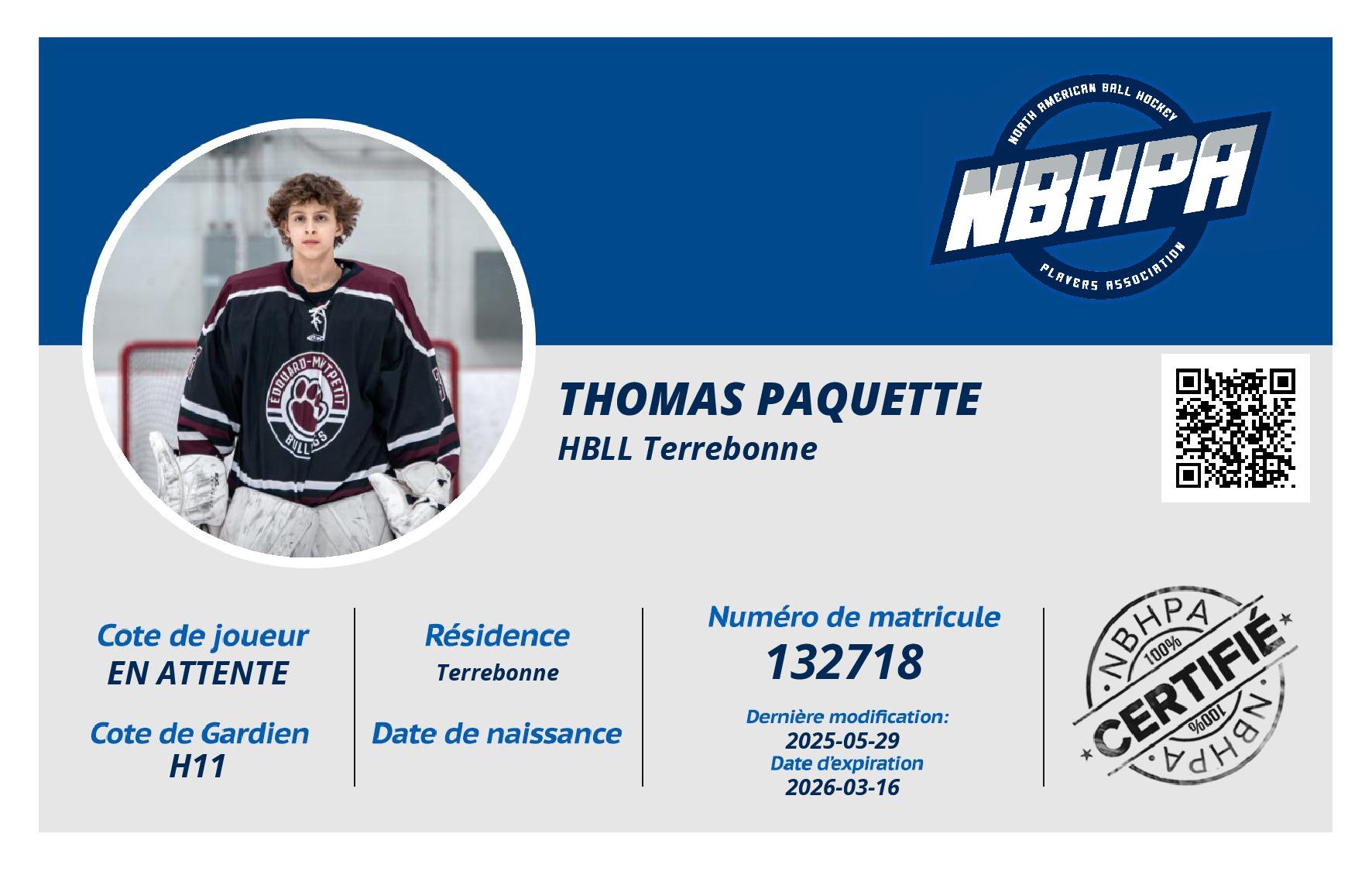 Thomas Paquette