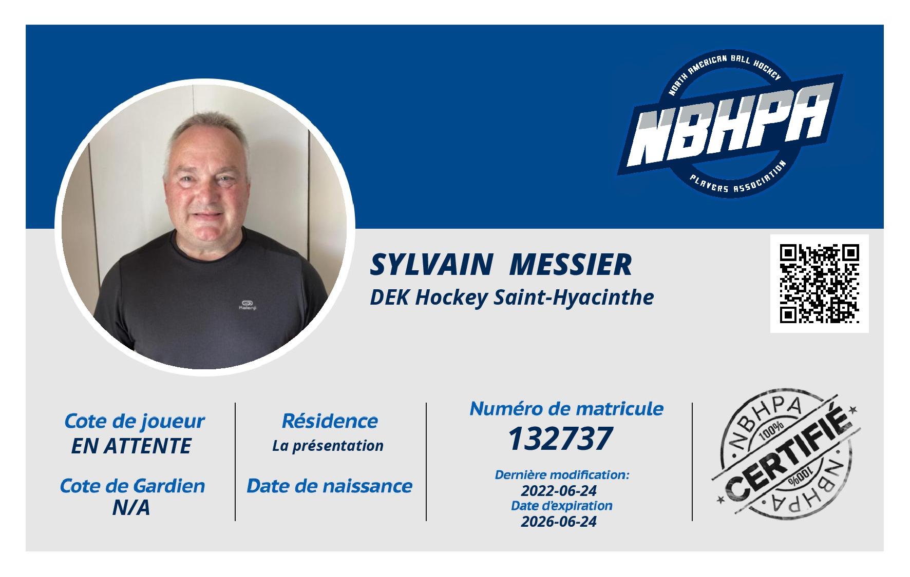 Sylvain  Messier 