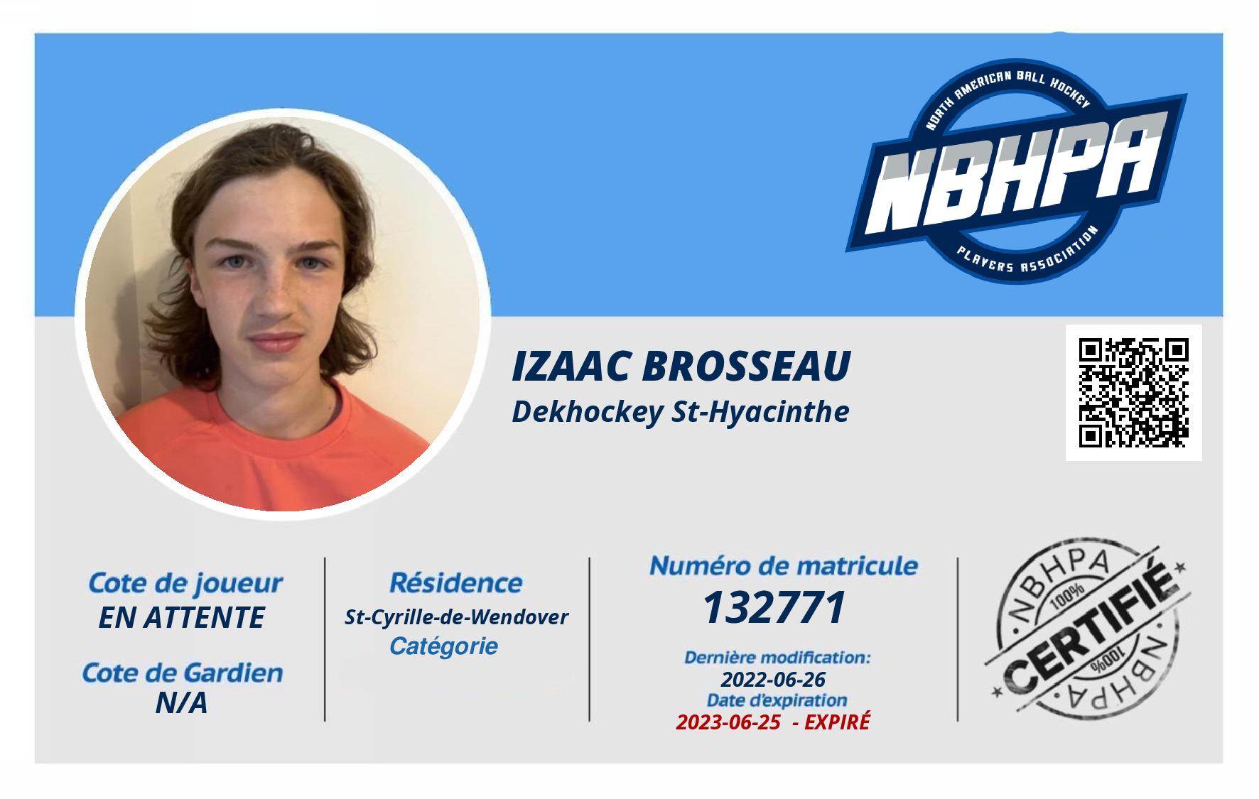 Izaac Brosseau 