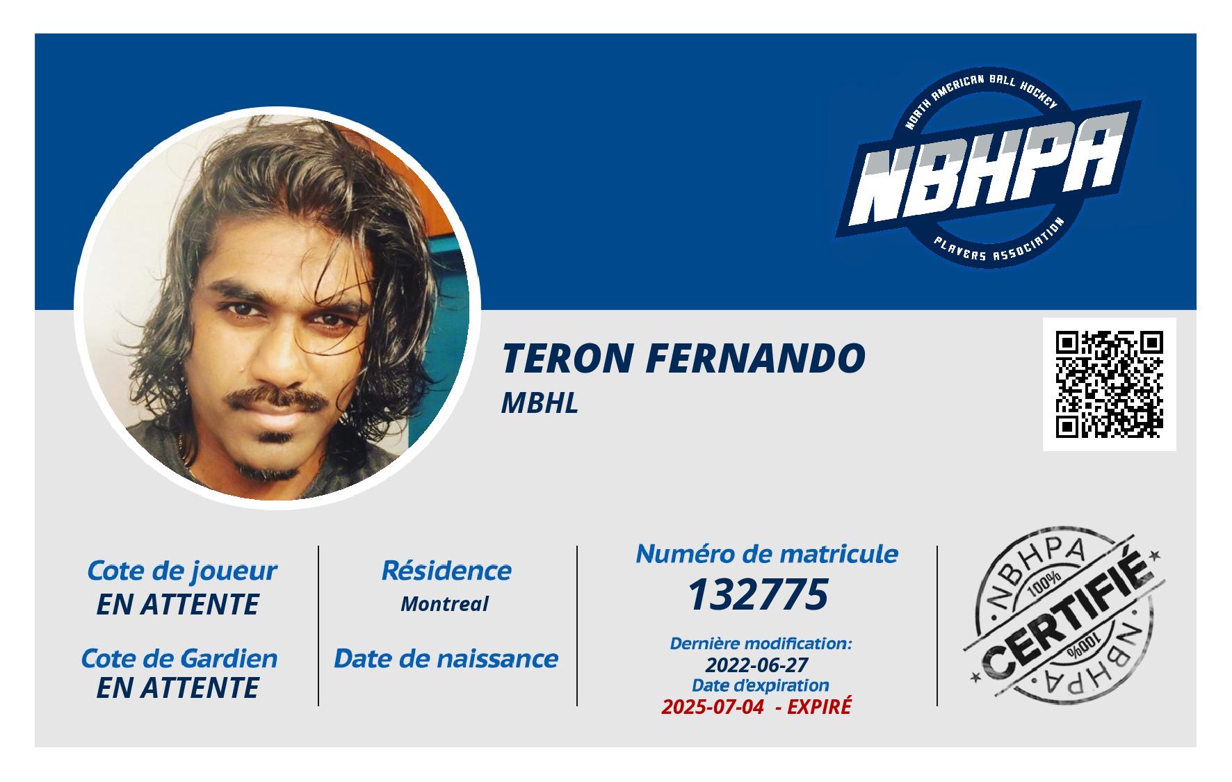 Teron Fernando