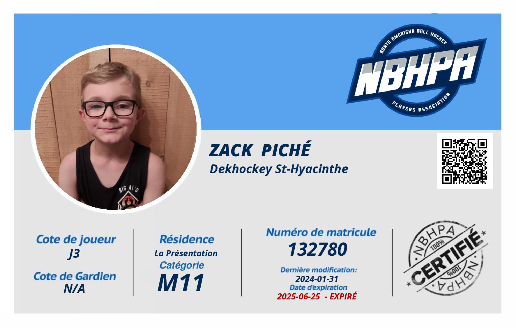 Zack  Piché 