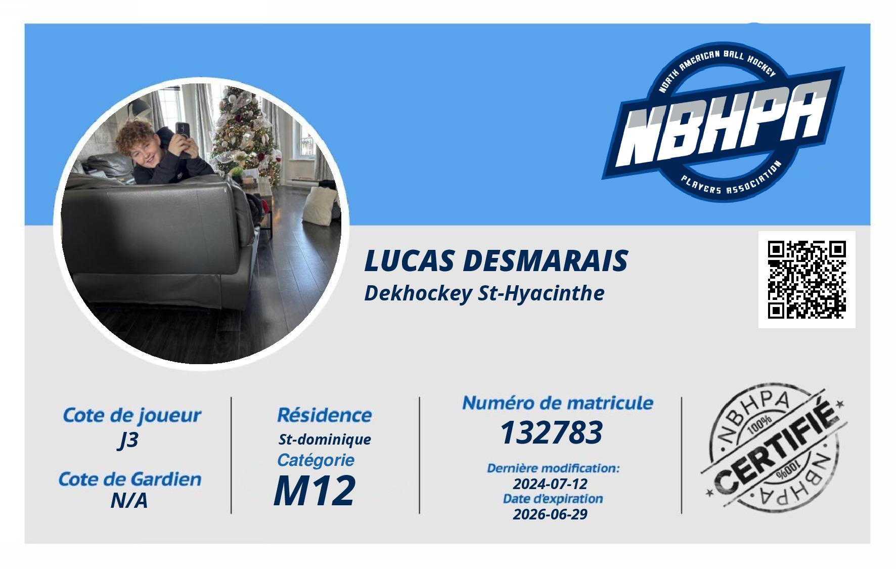 Lucas Desmarais
