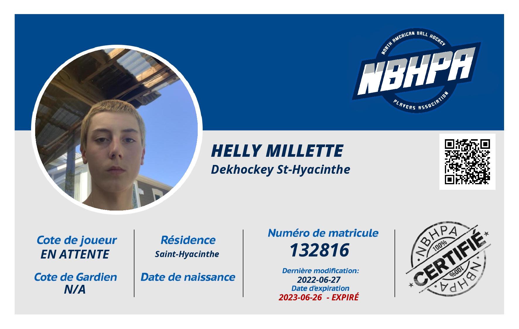 Helly Millette