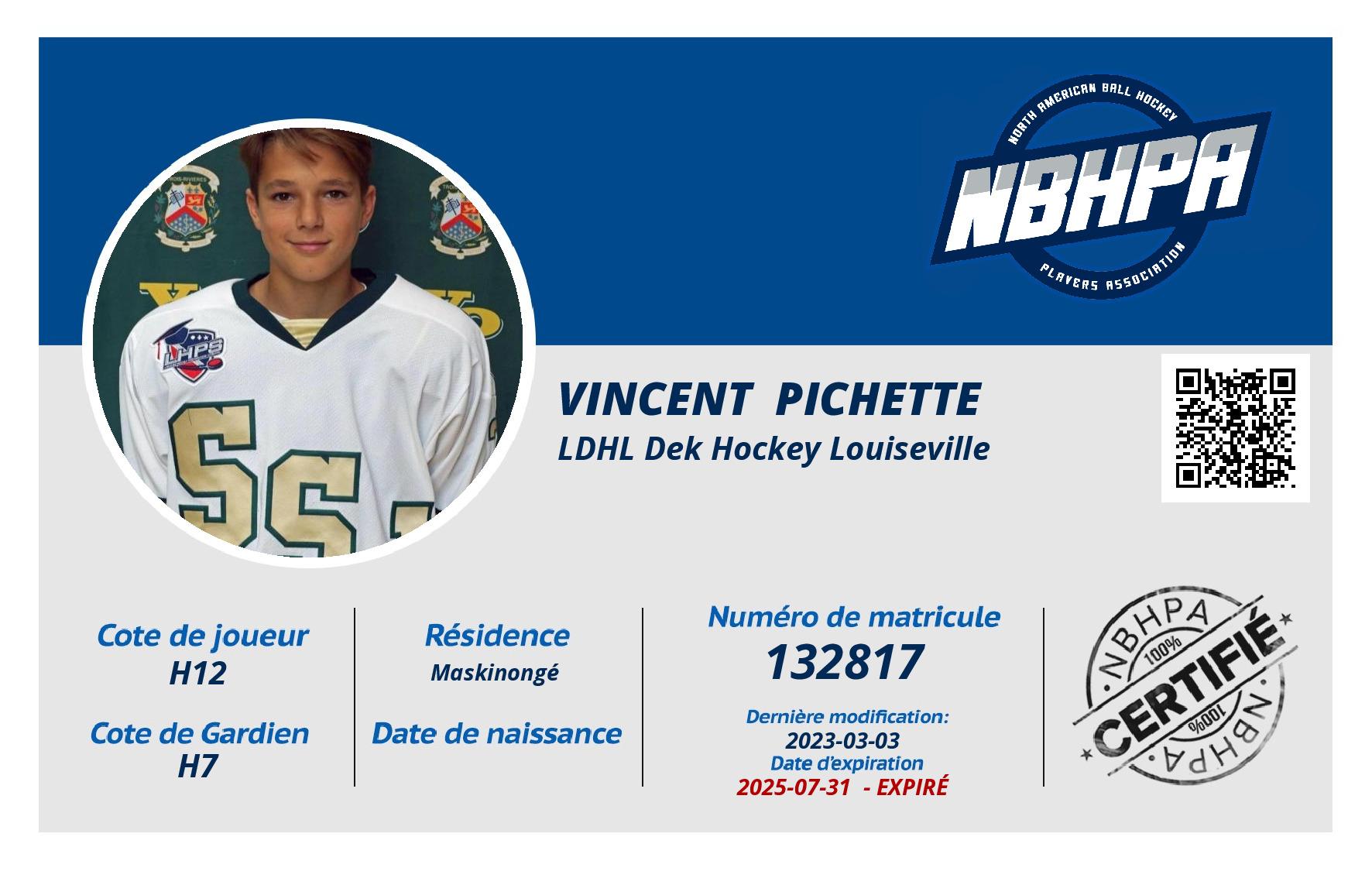 Vincent  Pichette 