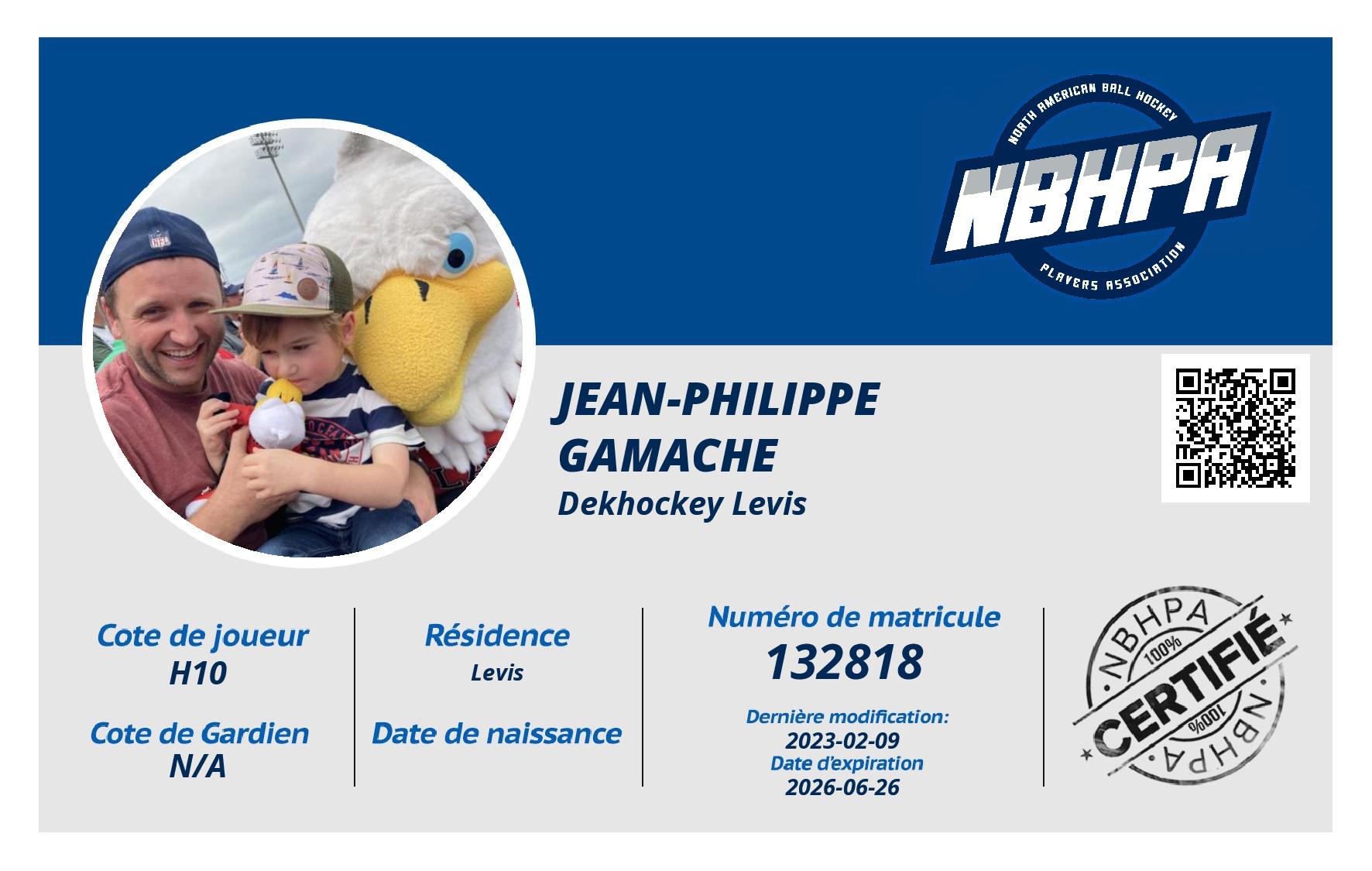 Jean-Philippe  Gamache 