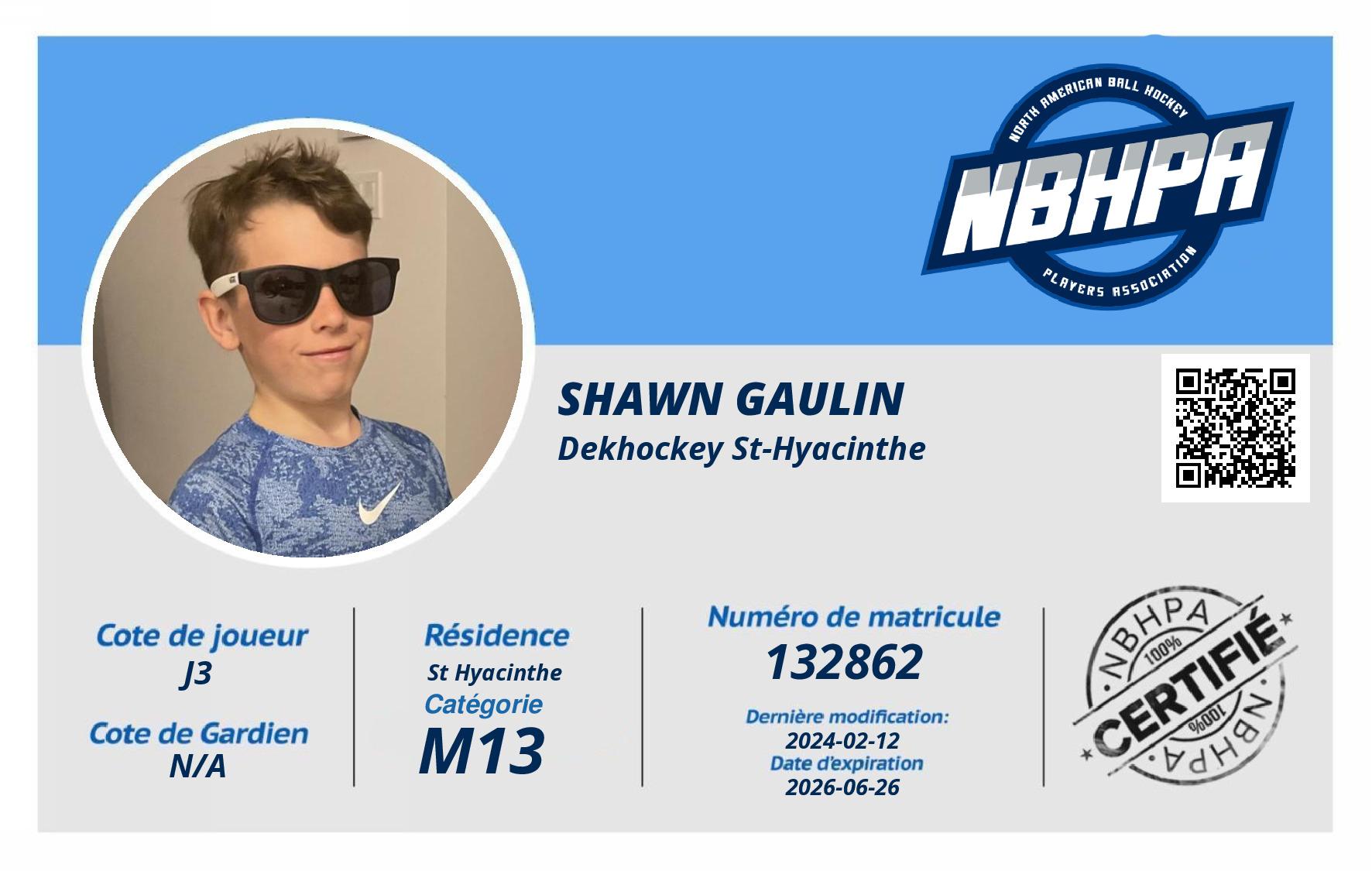 Shawn Gaulin 