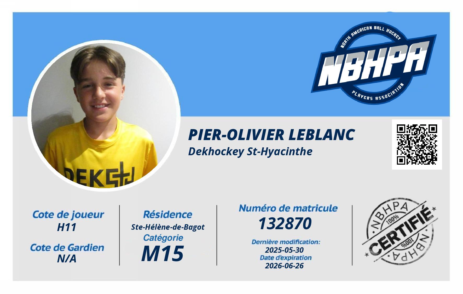 Pier-Olivier Leblanc