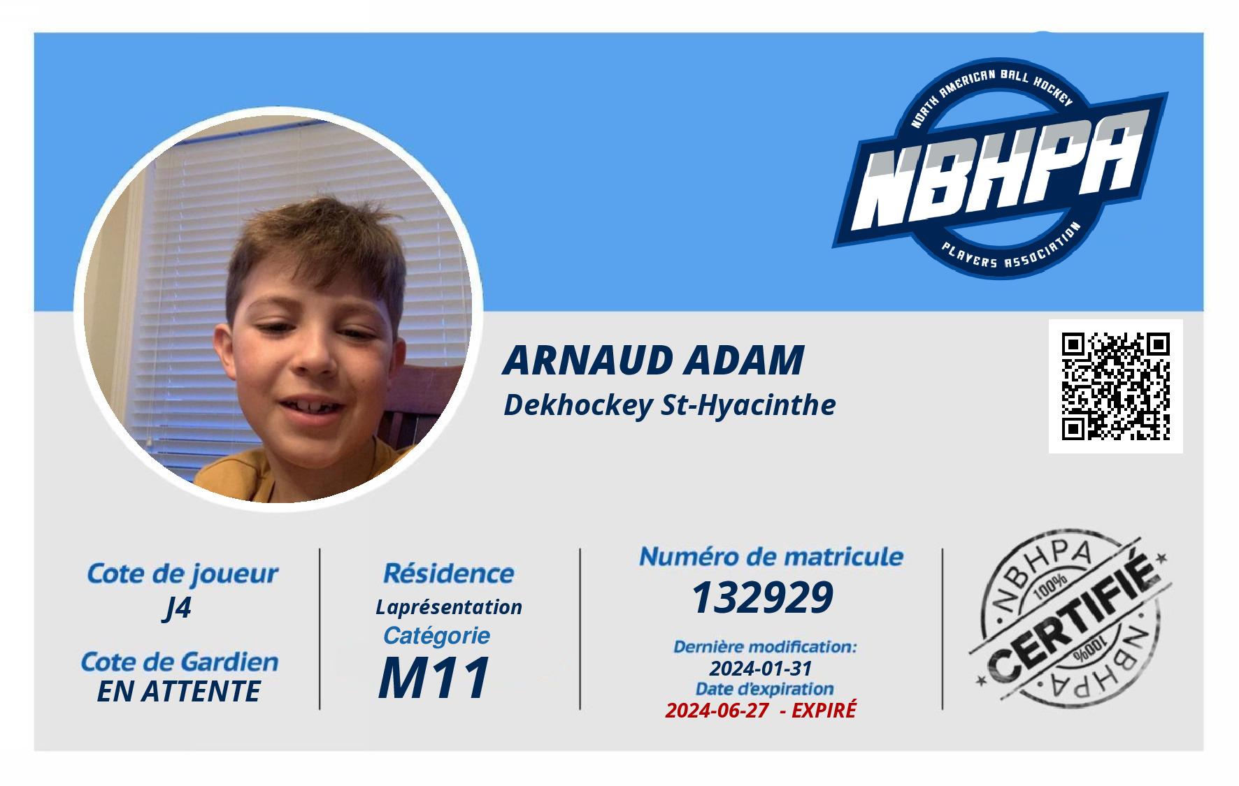 Arnaud Adam