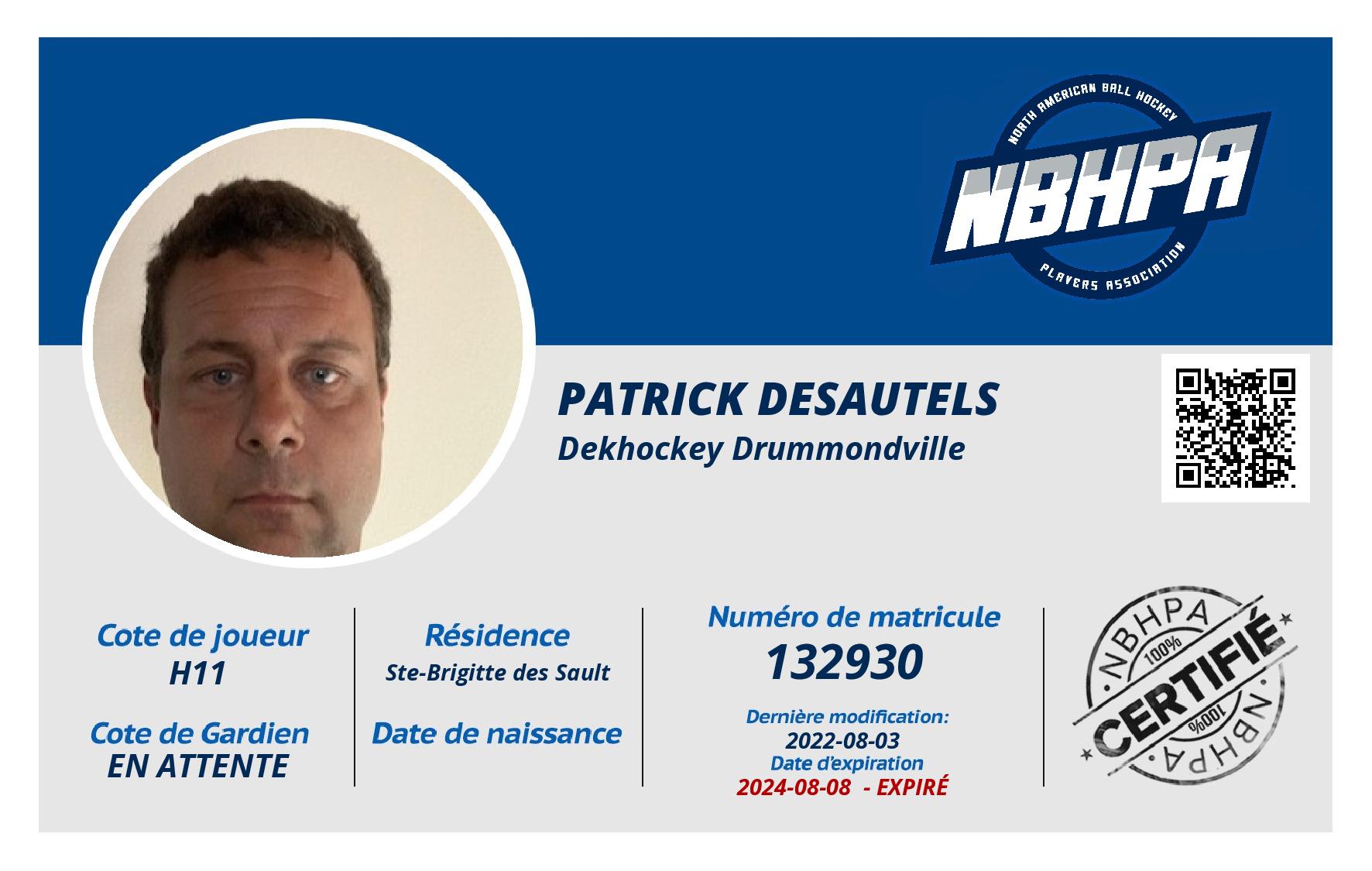 Patrick Desautels