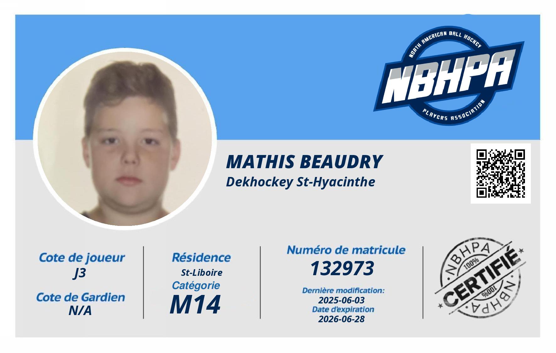Mathis Beaudry