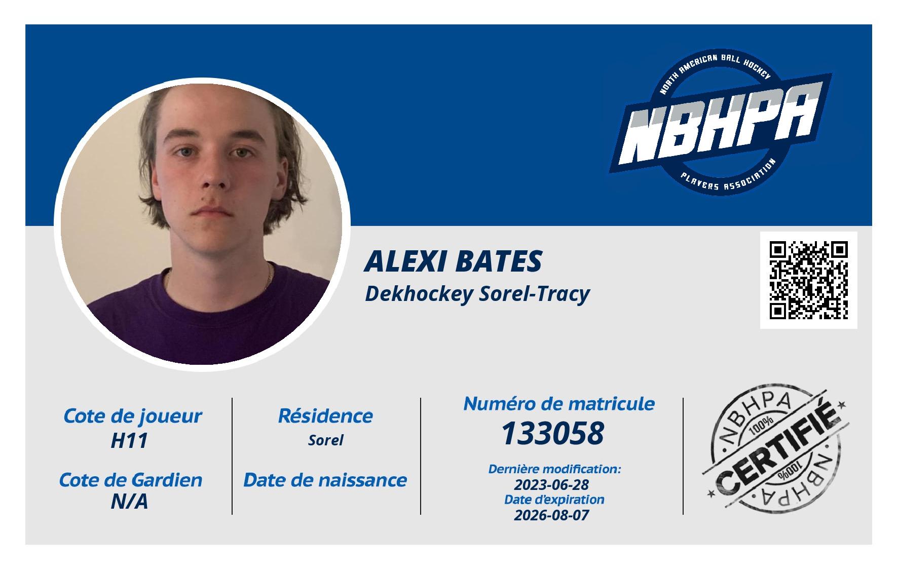 Alexi Bates