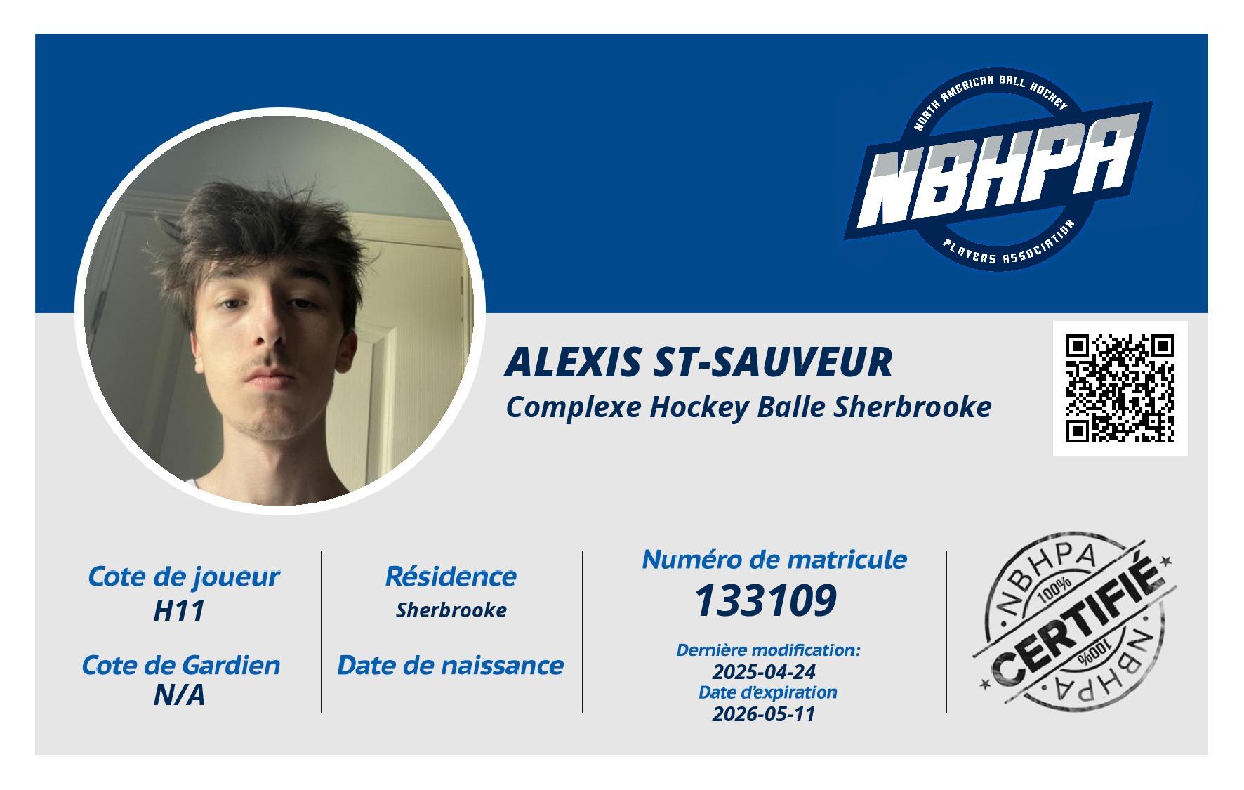 Alexis St-Sauveur