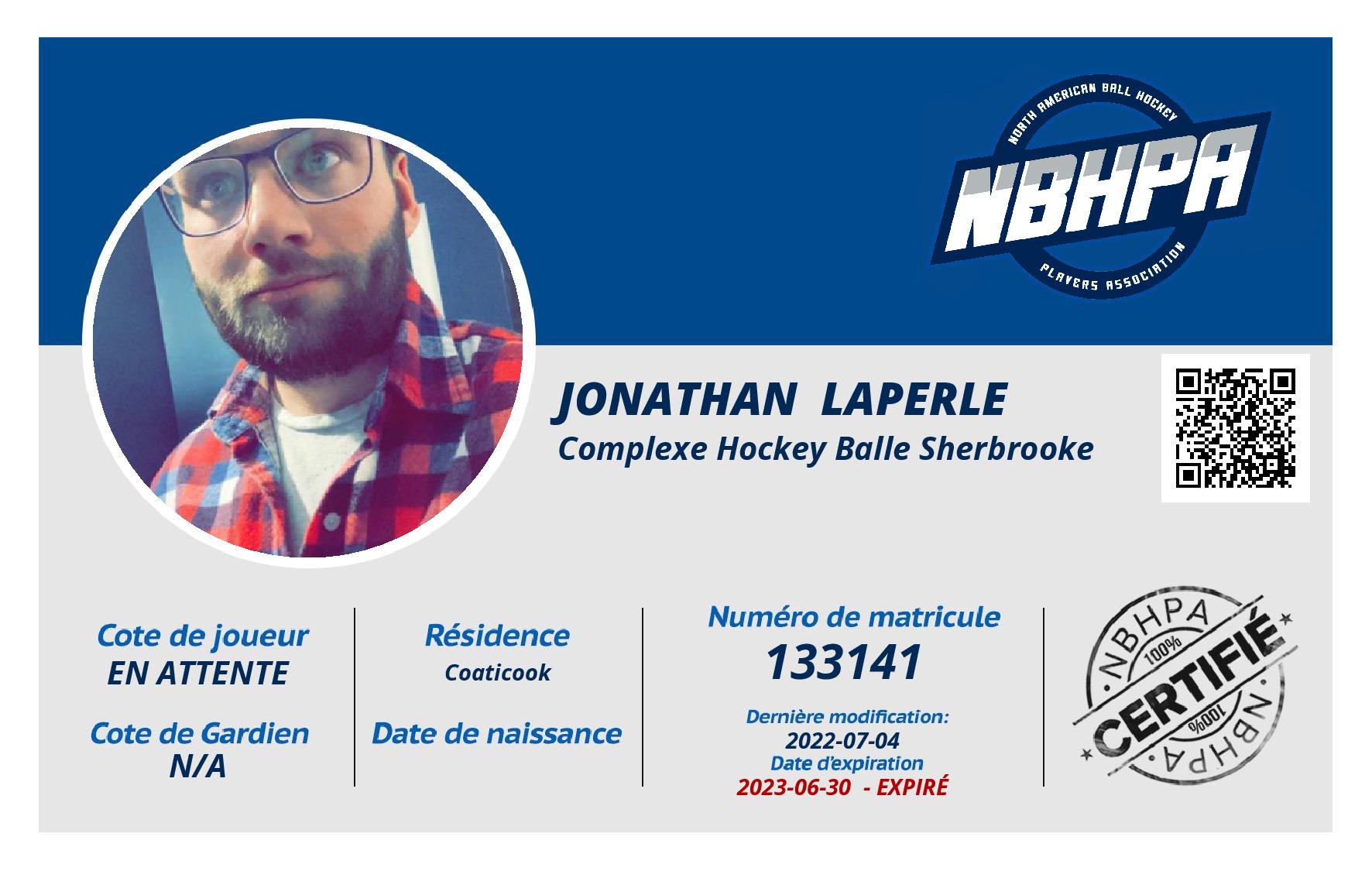 Jonathan  Laperle 