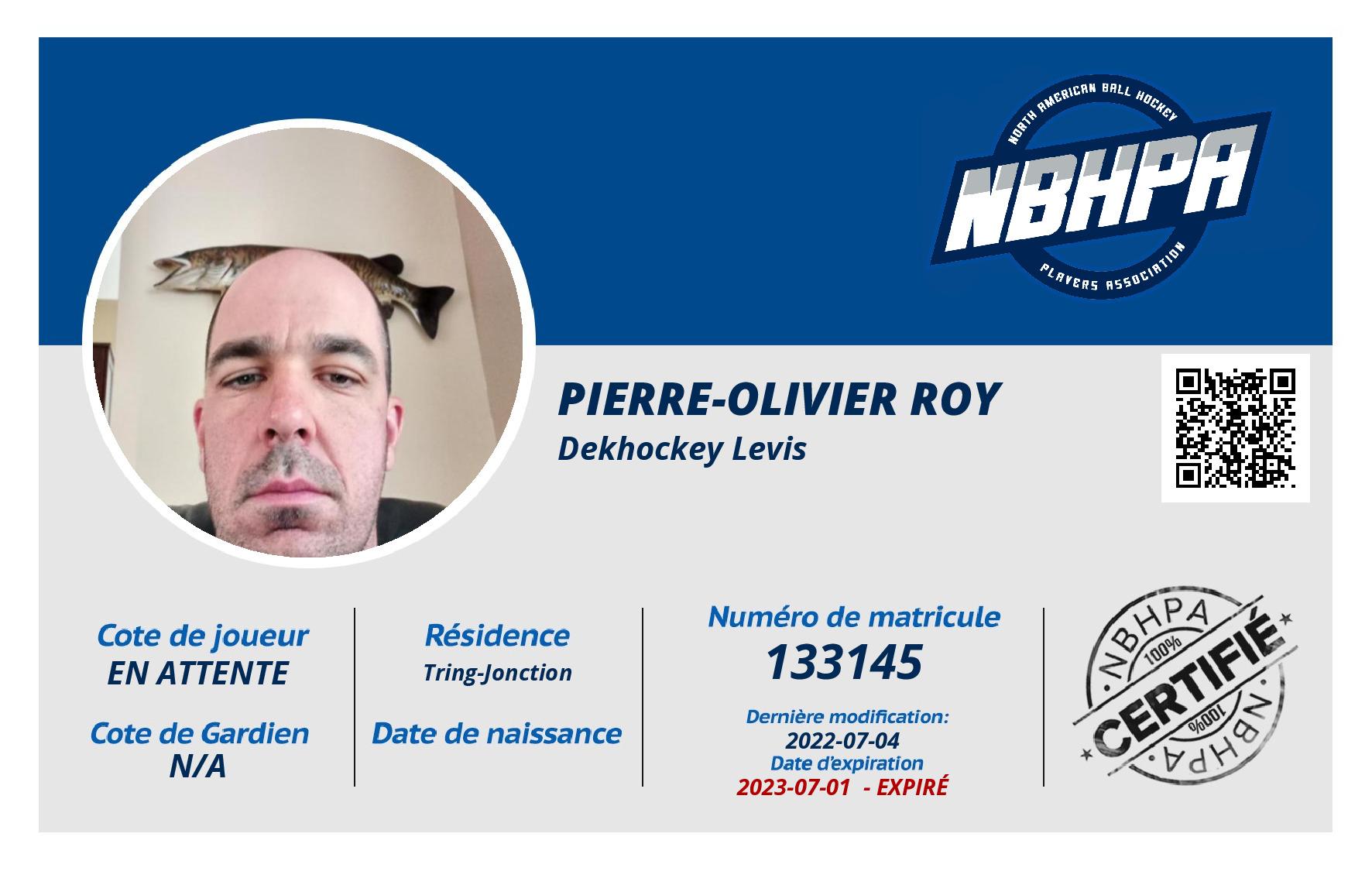 Pierre-Olivier Roy