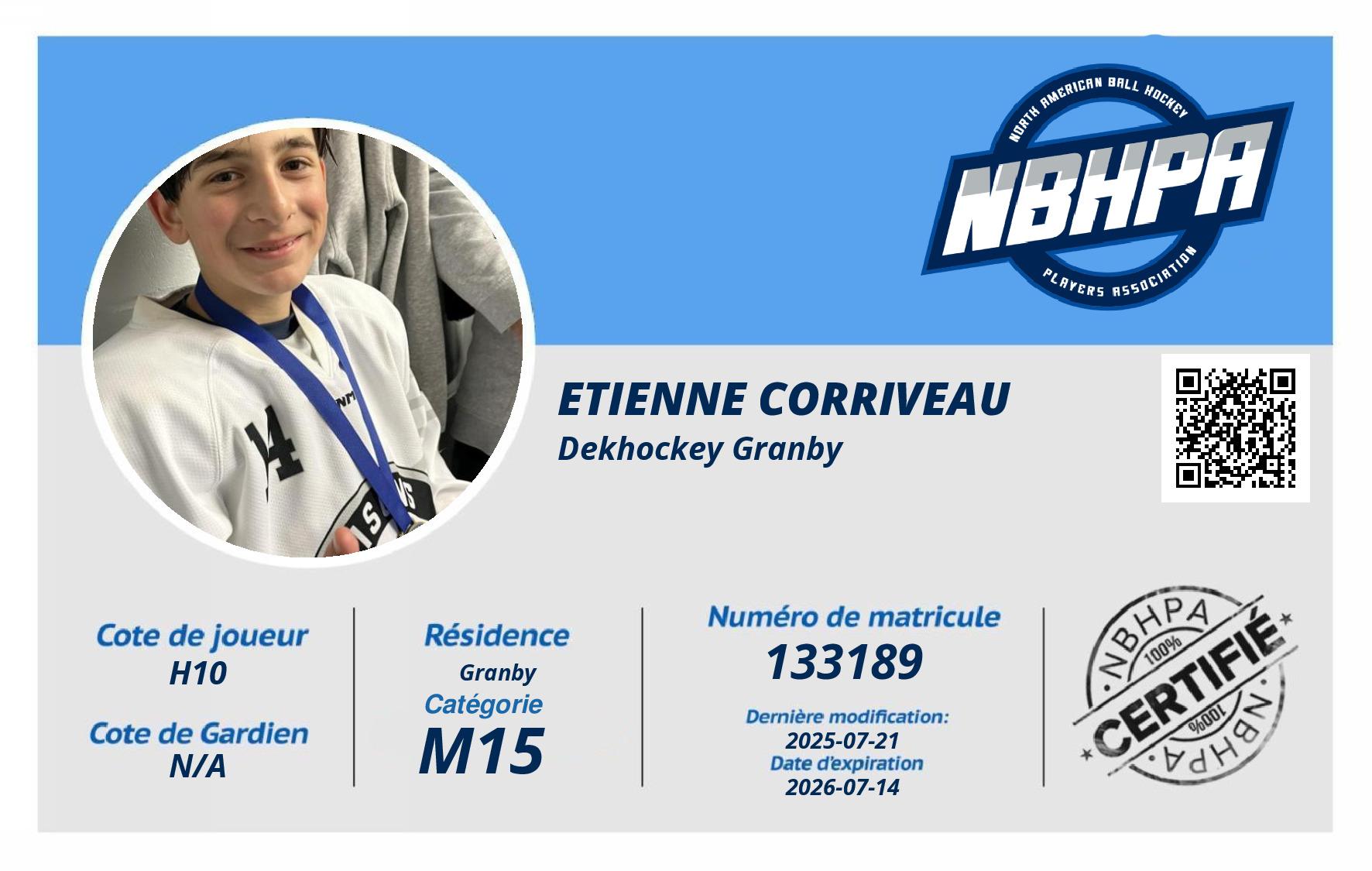 Etienne Corriveau