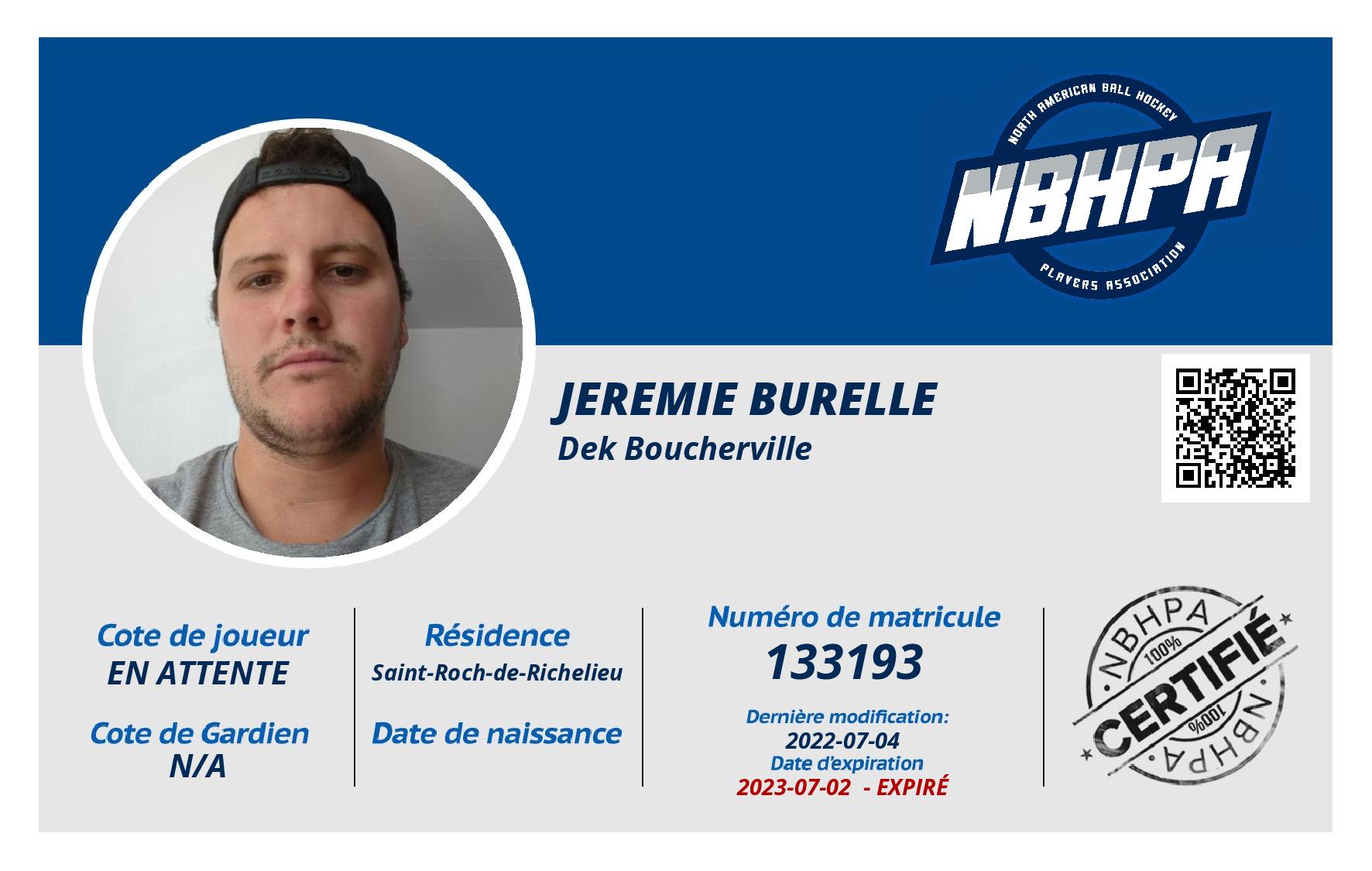 Jeremie Burelle