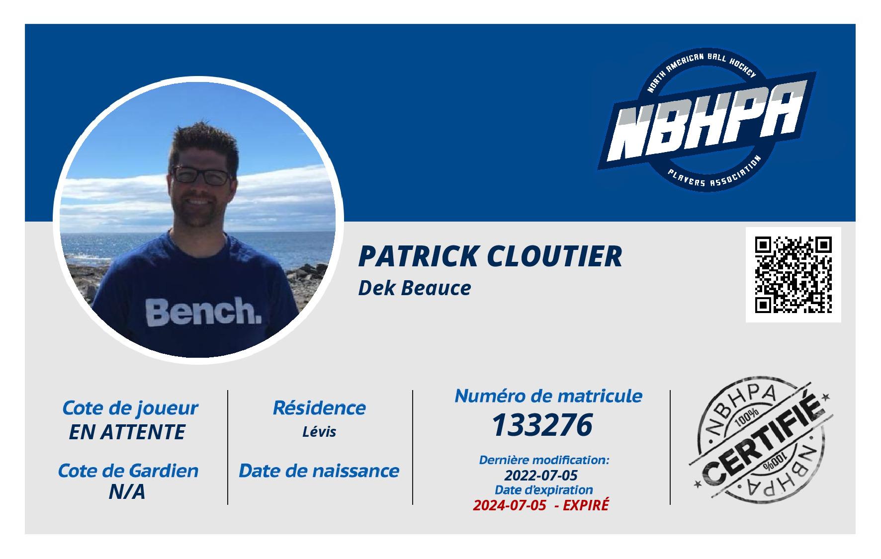 Patrick Cloutier