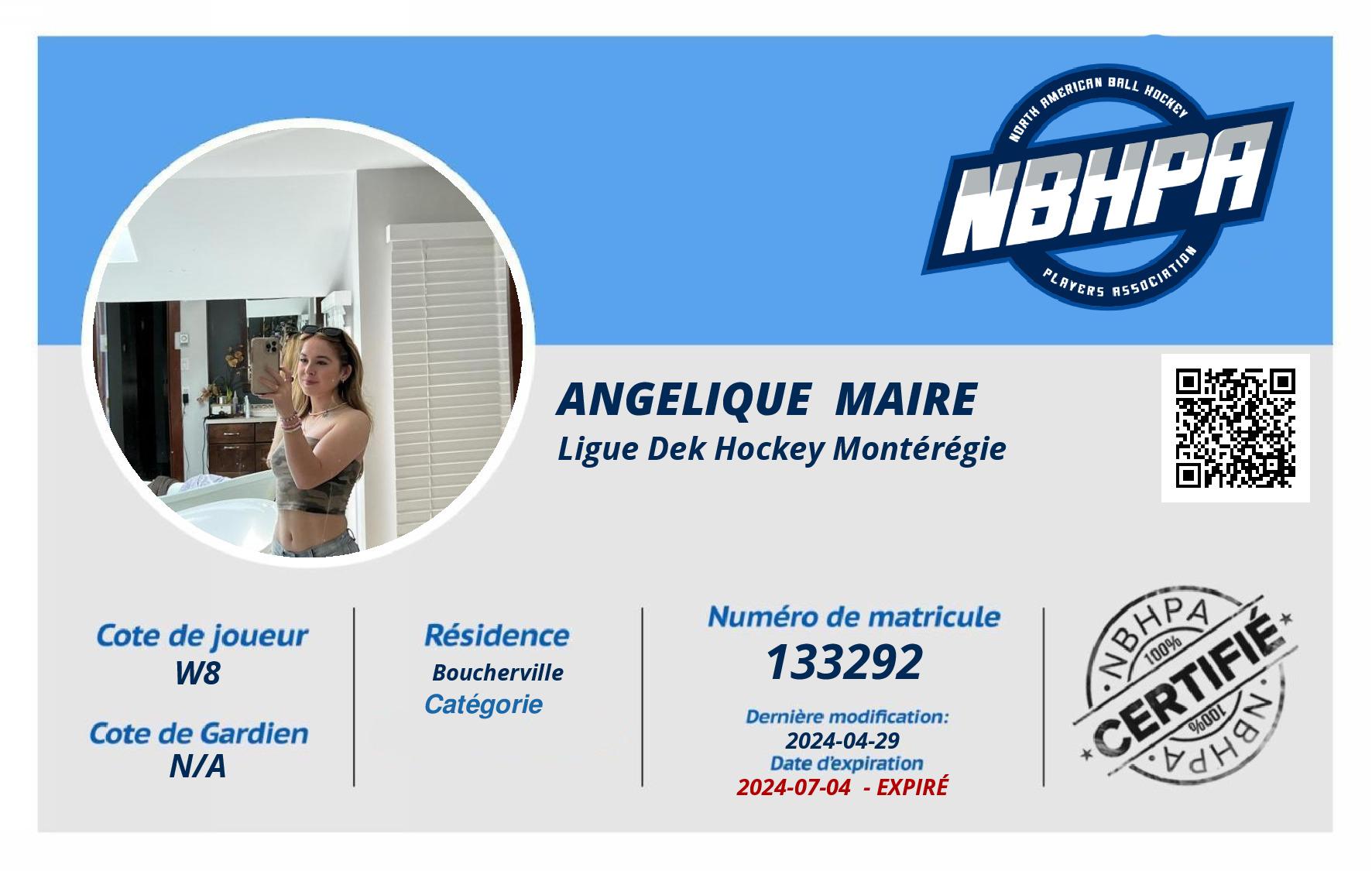 Angelique  Maire
