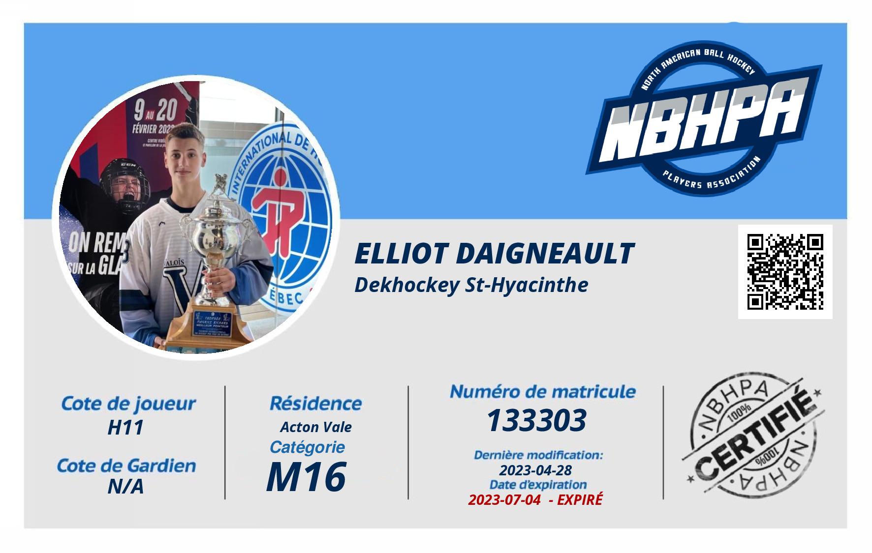 Elliot Daigneault