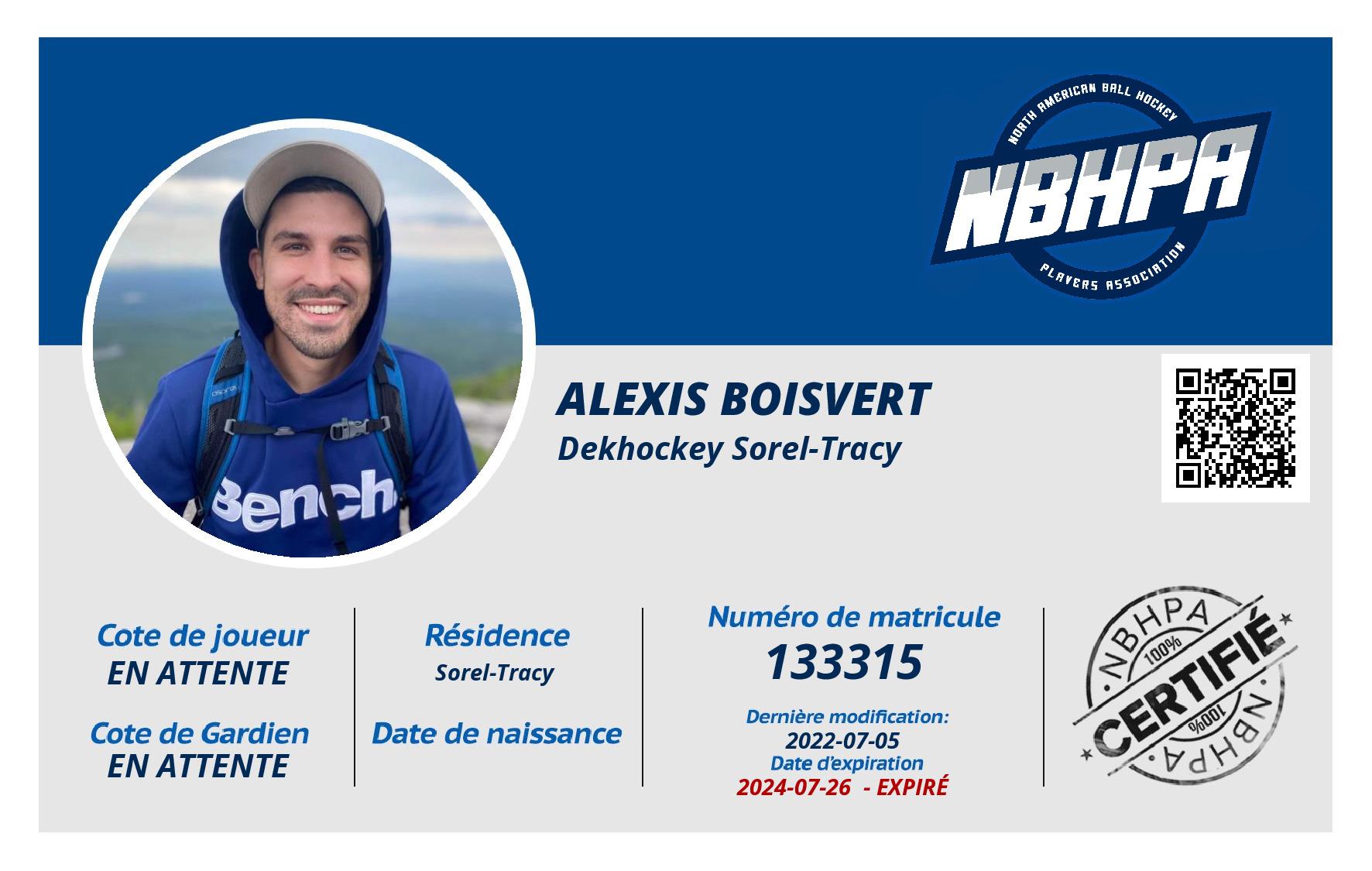 Alexis Boisvert