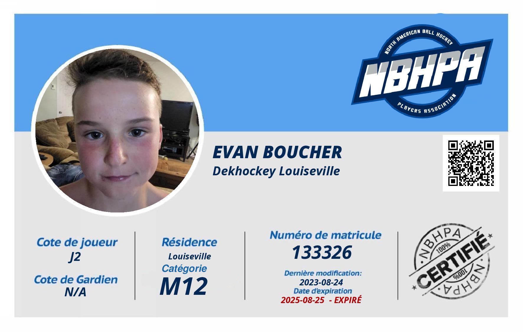 Evan Boucher