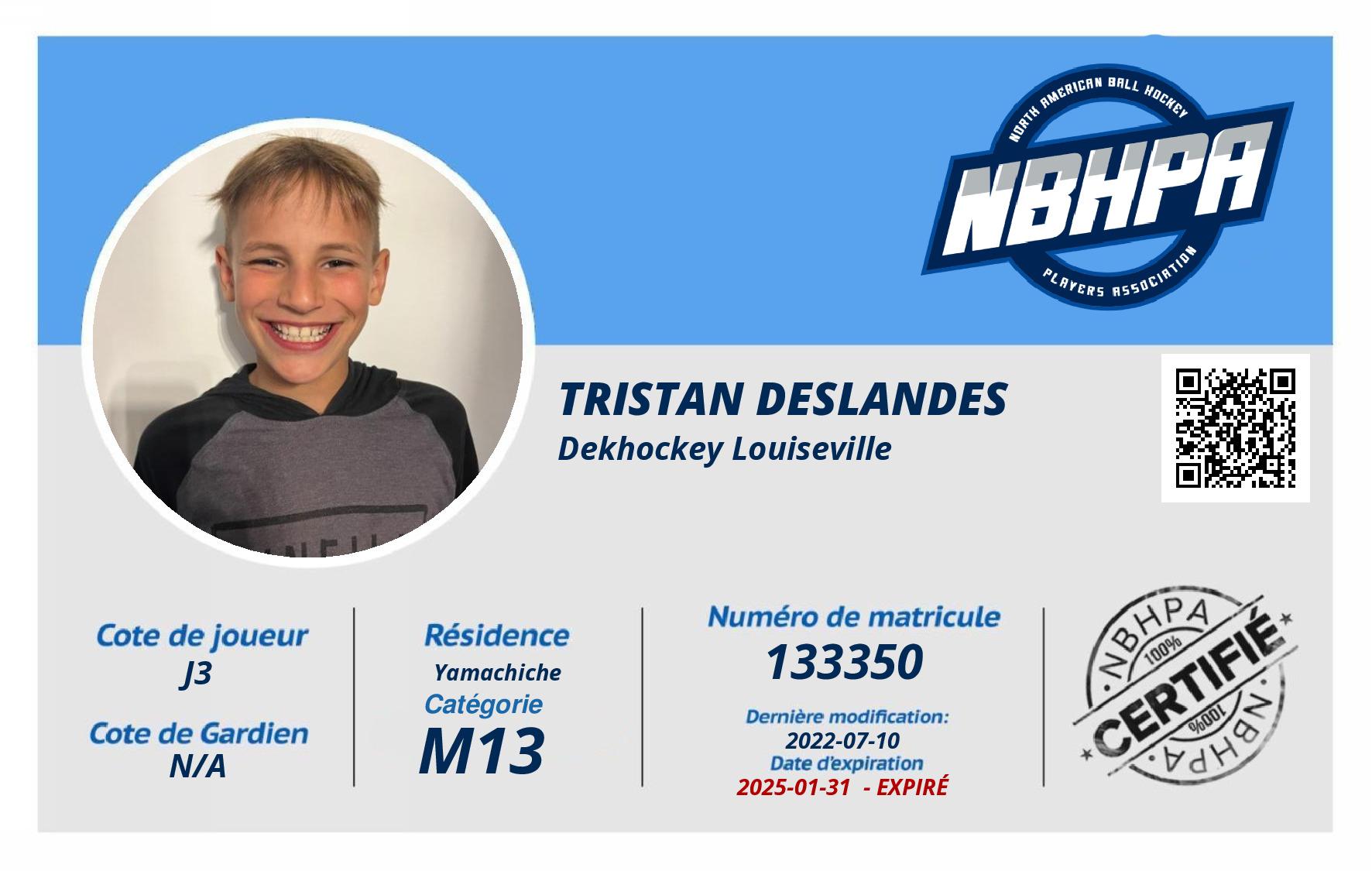 Tristan Deslandes
