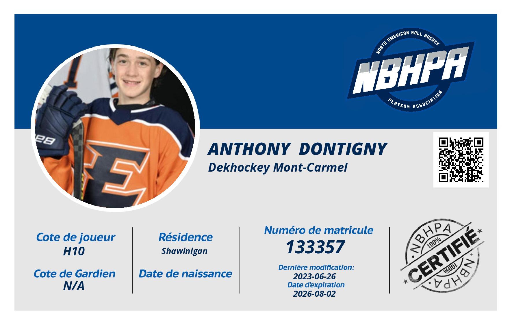 Anthony  Dontigny 