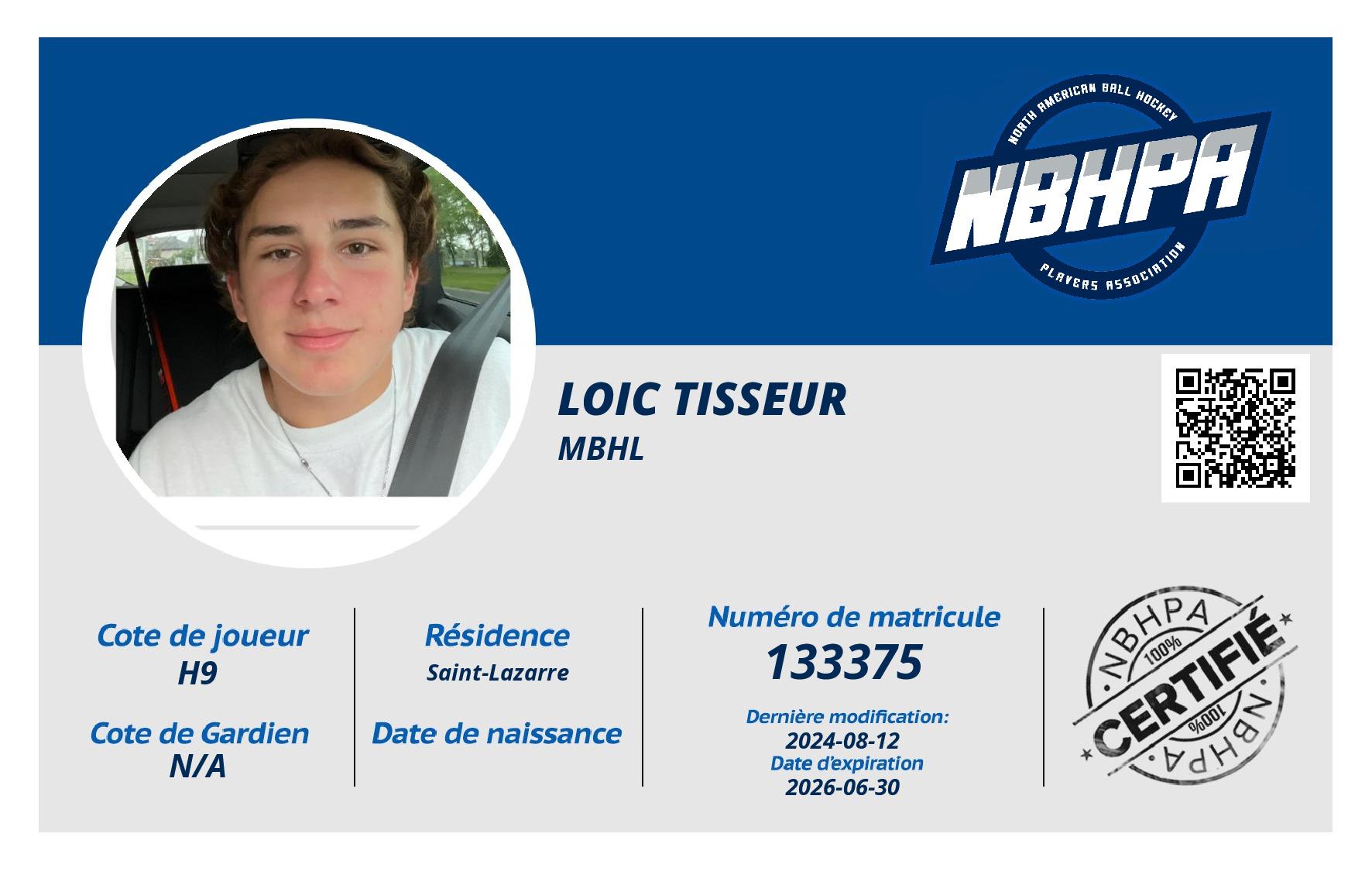 Loic Tisseur