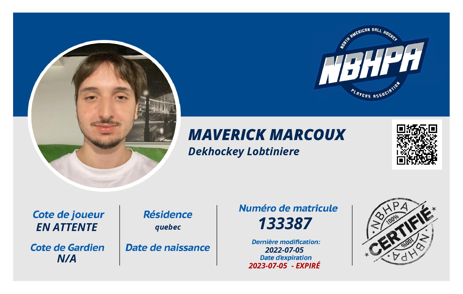Maverick Marcoux