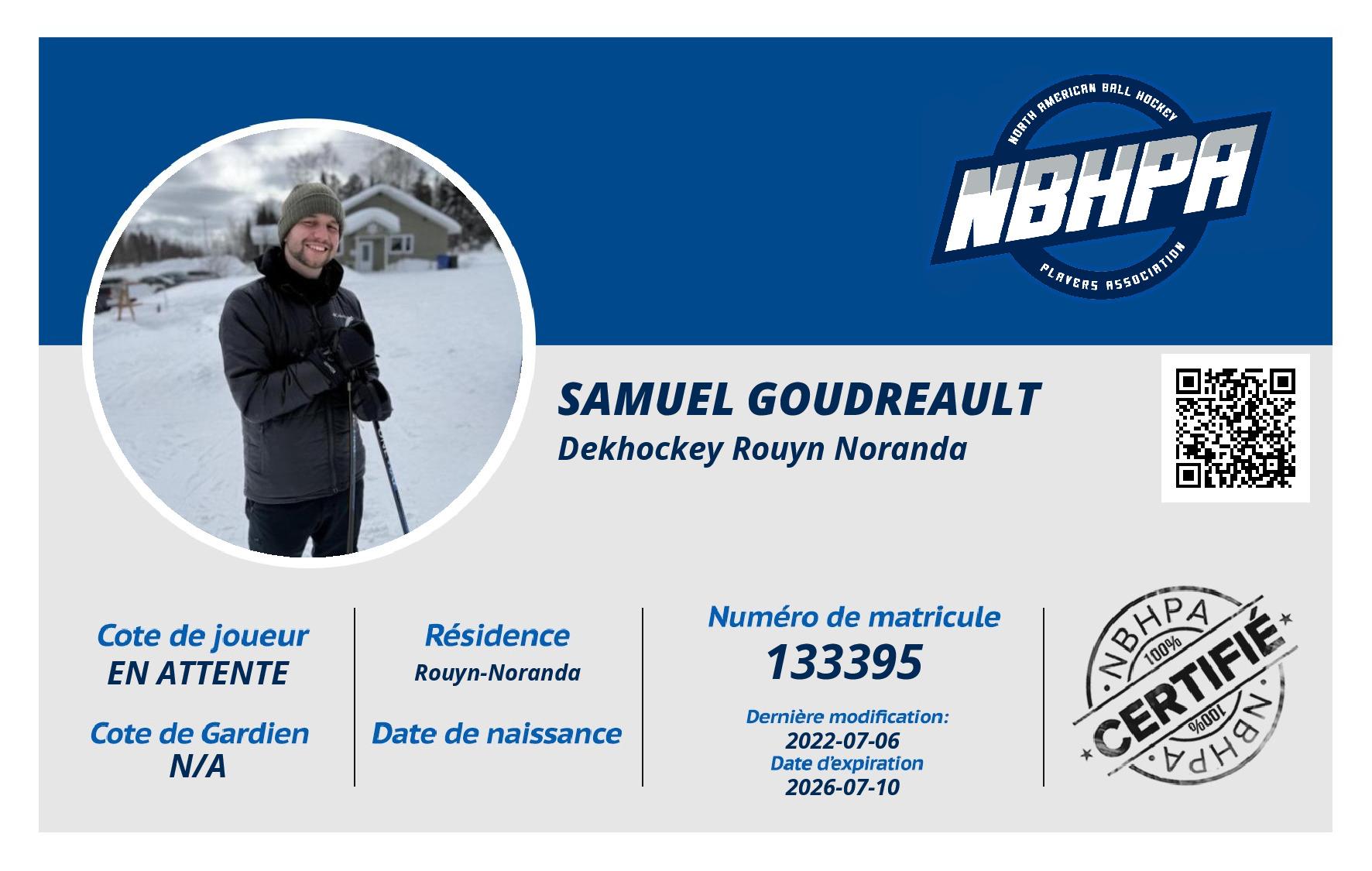Samuel Goudreault