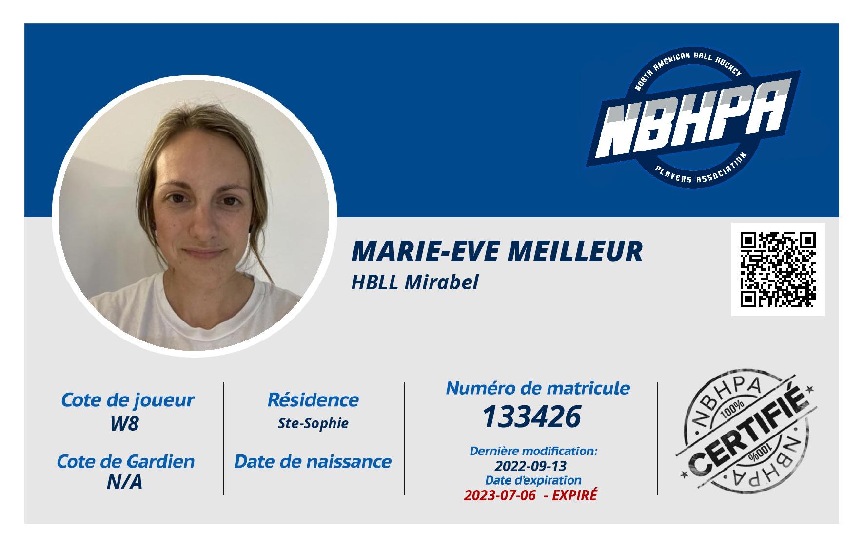 Marie-Eve Meilleur