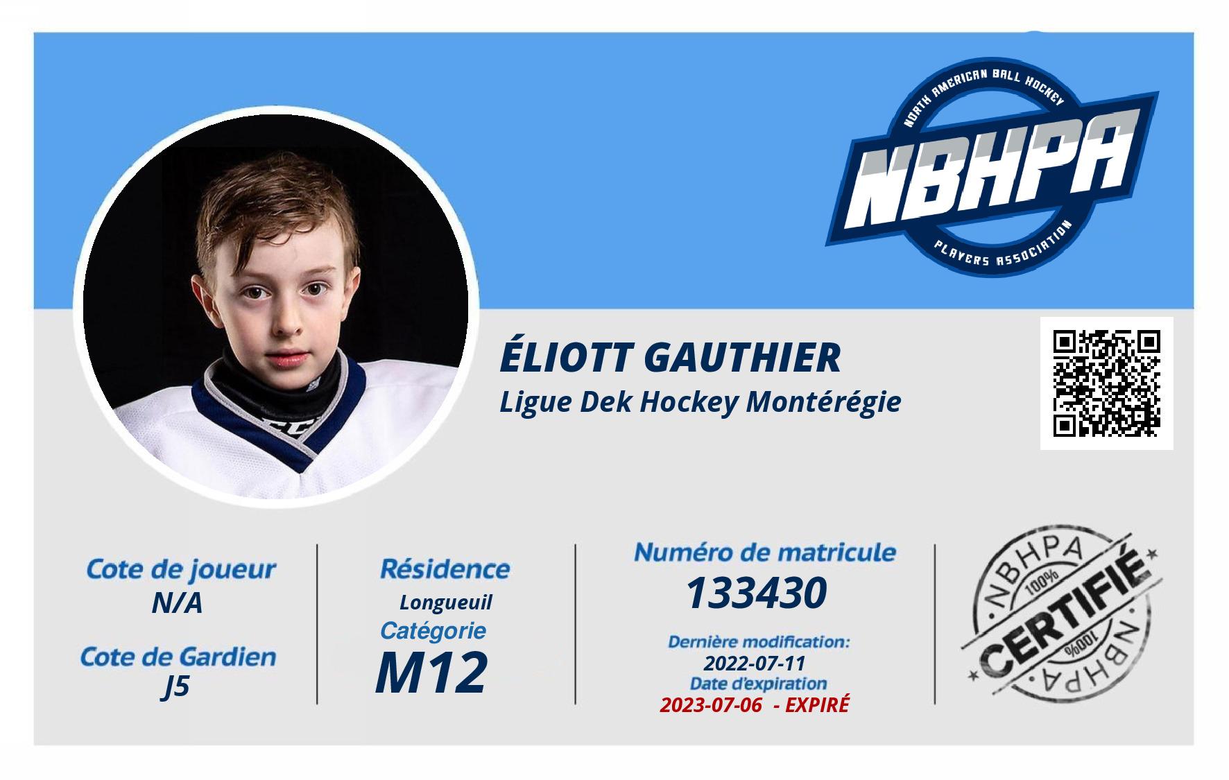 Éliott Gauthier