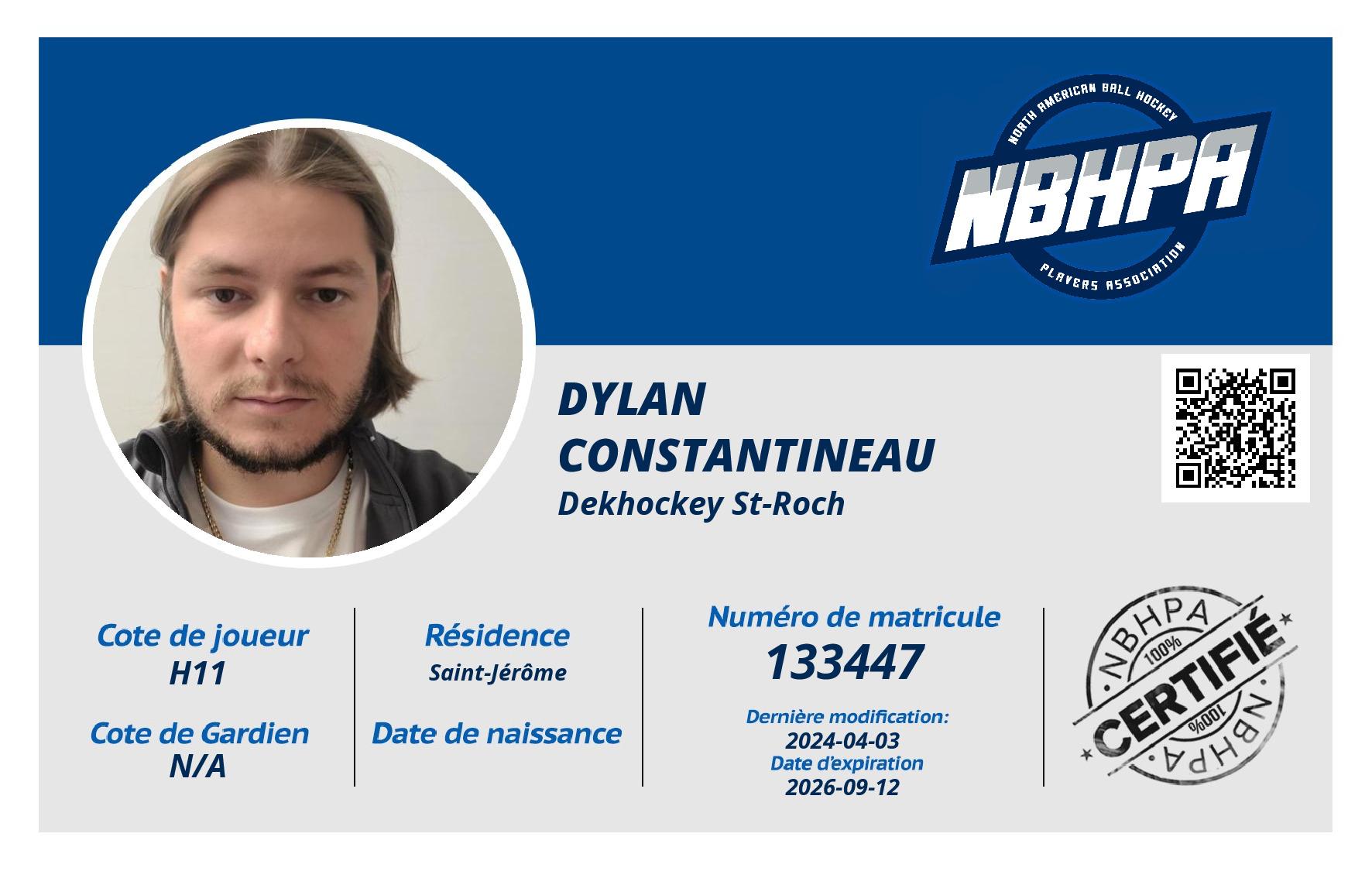 Dylan Constantineau