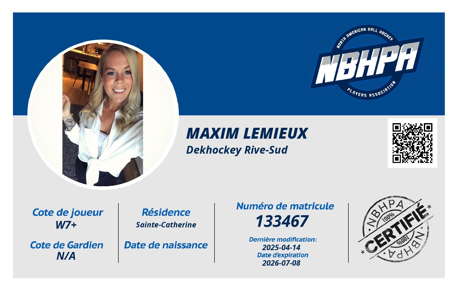 Maxim Lemieux