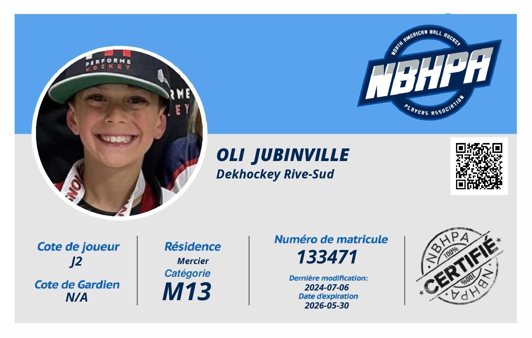 Oli  Jubinville