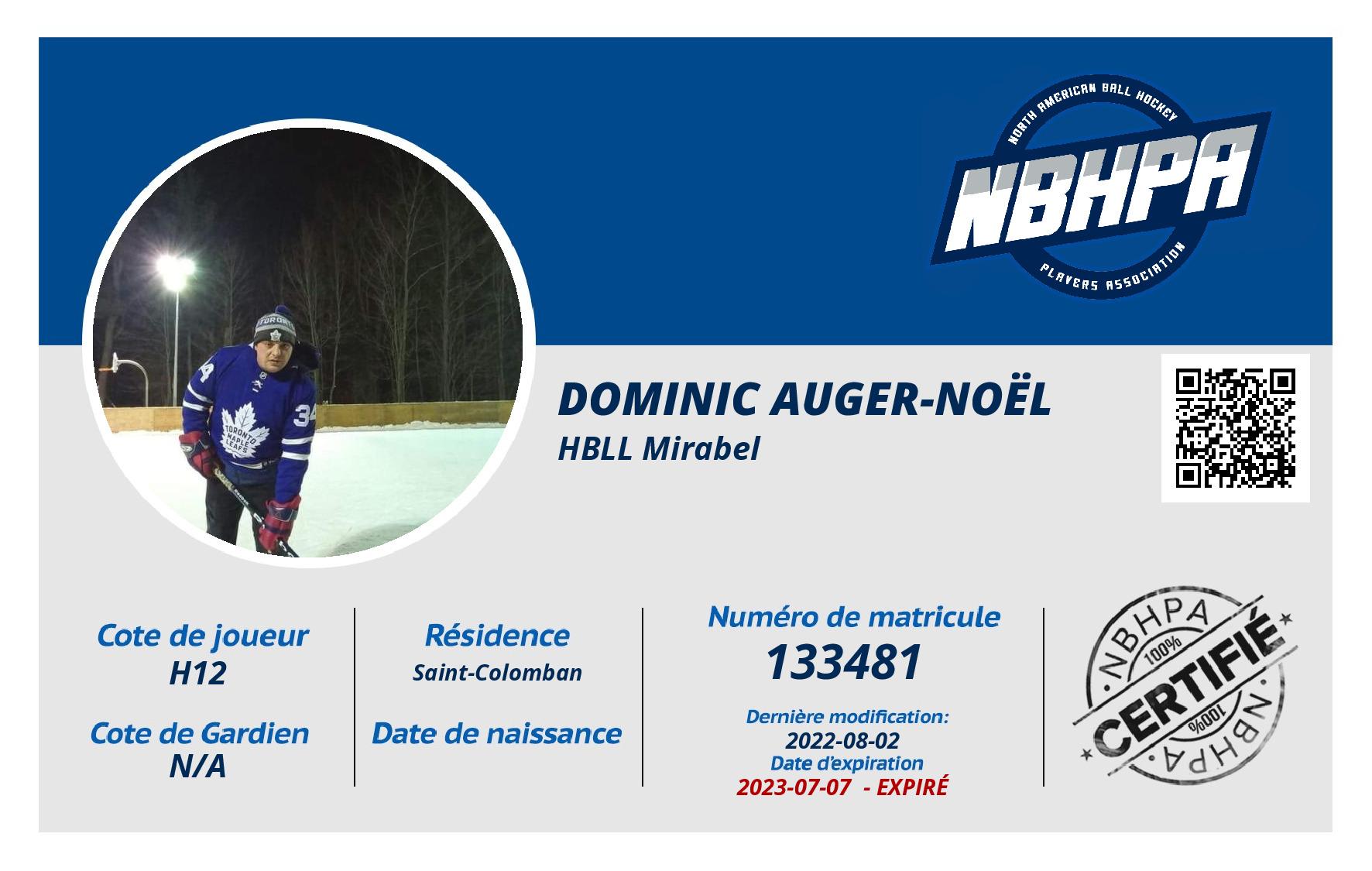 Dominic Auger-Noël