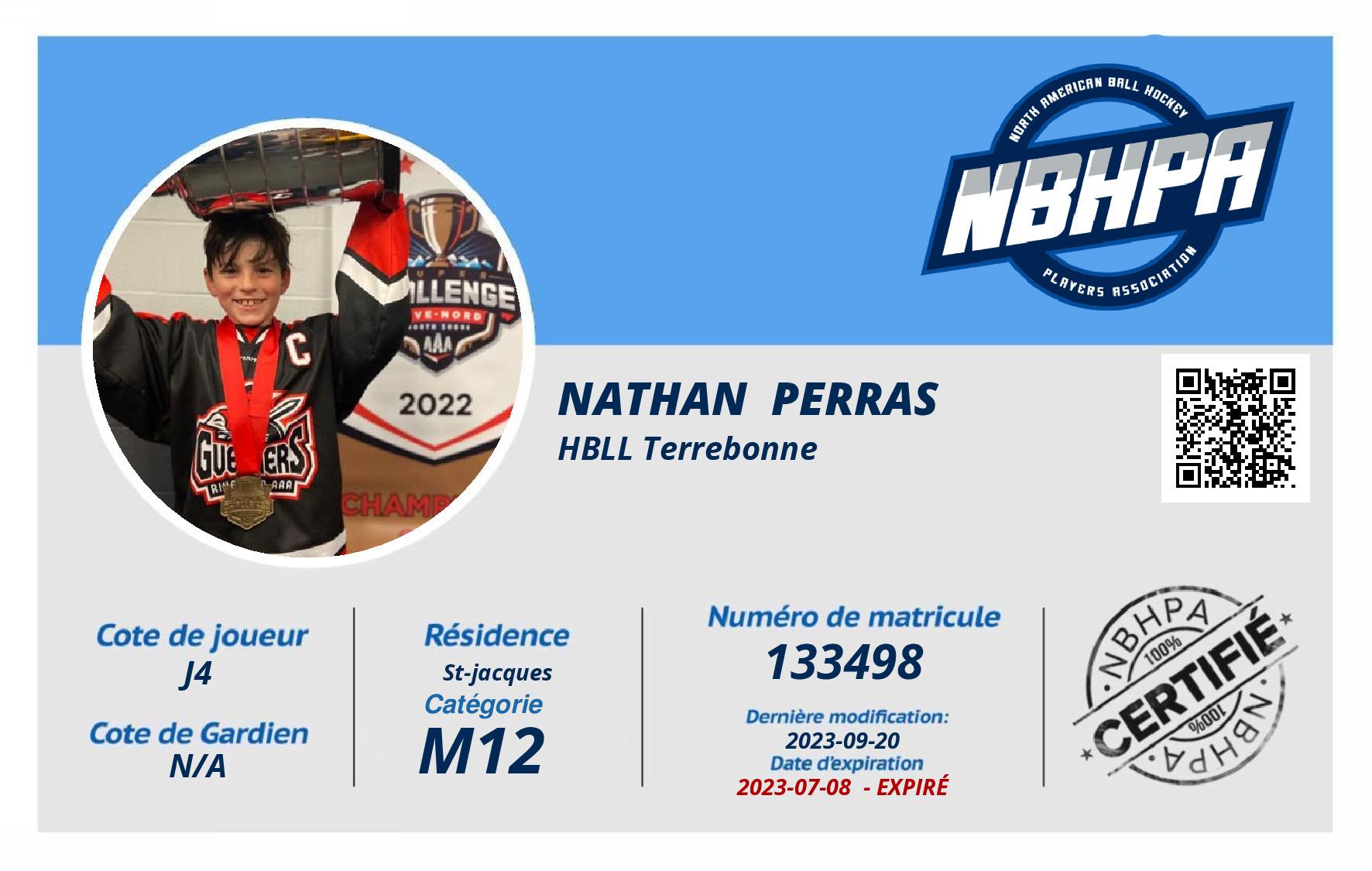 Nathan  Perras 