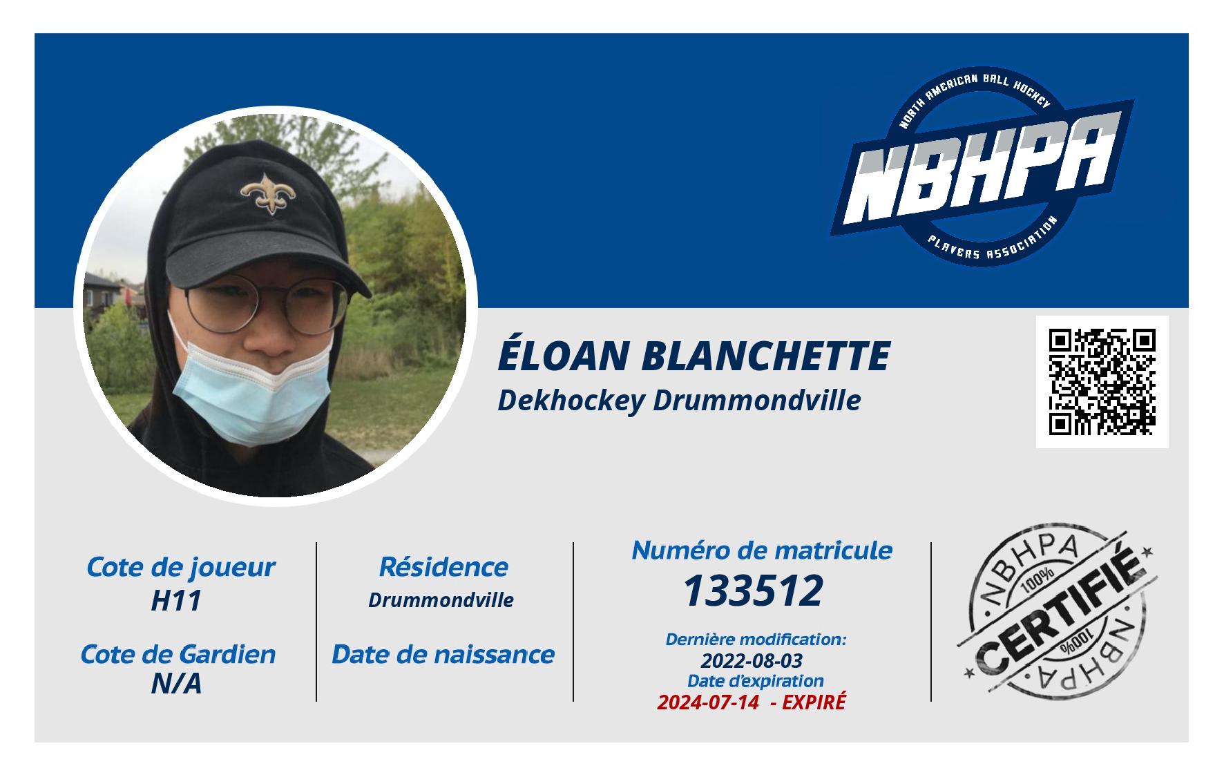 Éloan Blanchette
