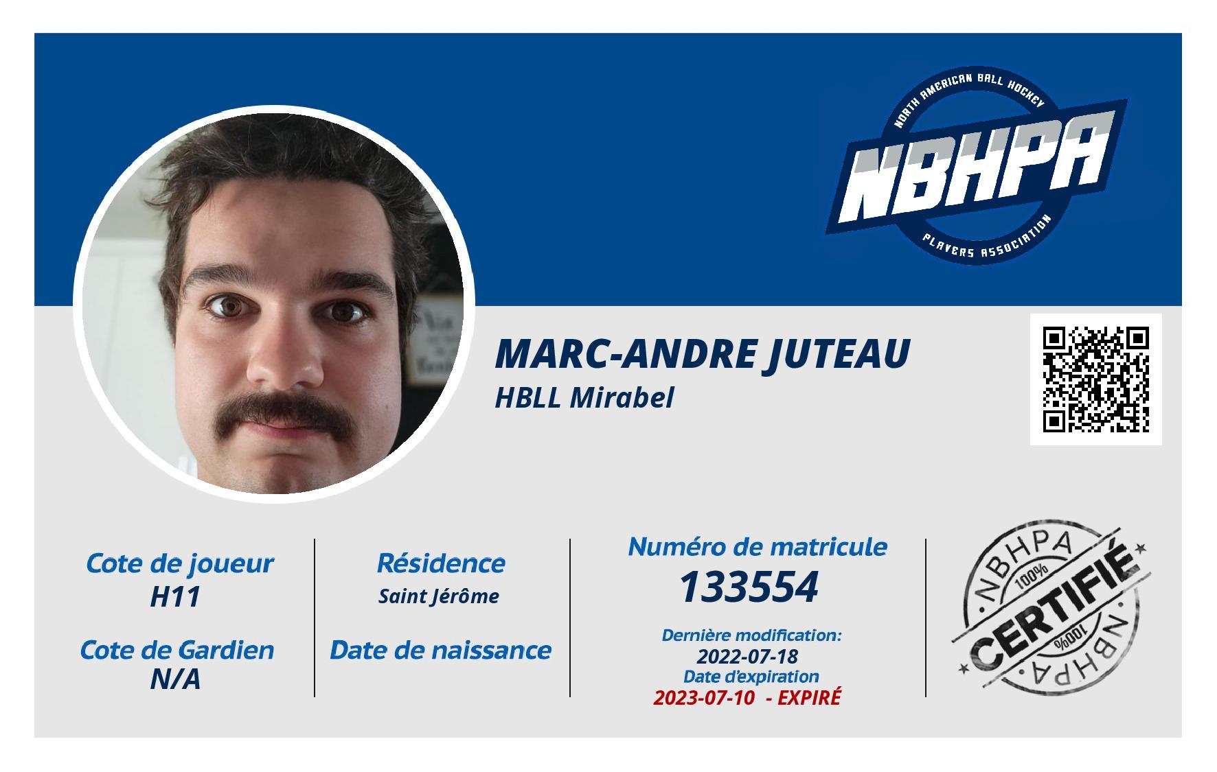 Marc-andre Juteau