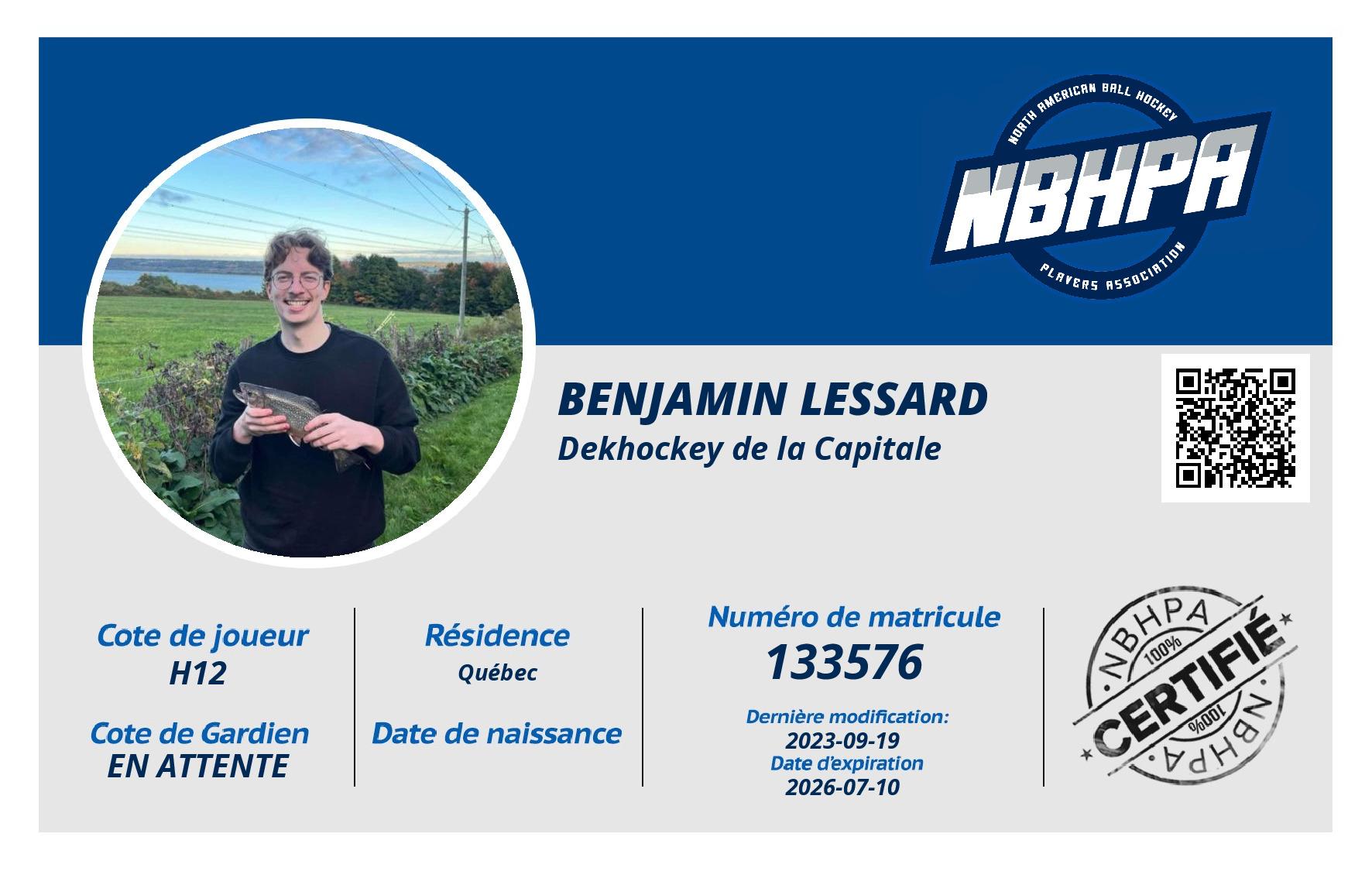 Benjamin Lessard
