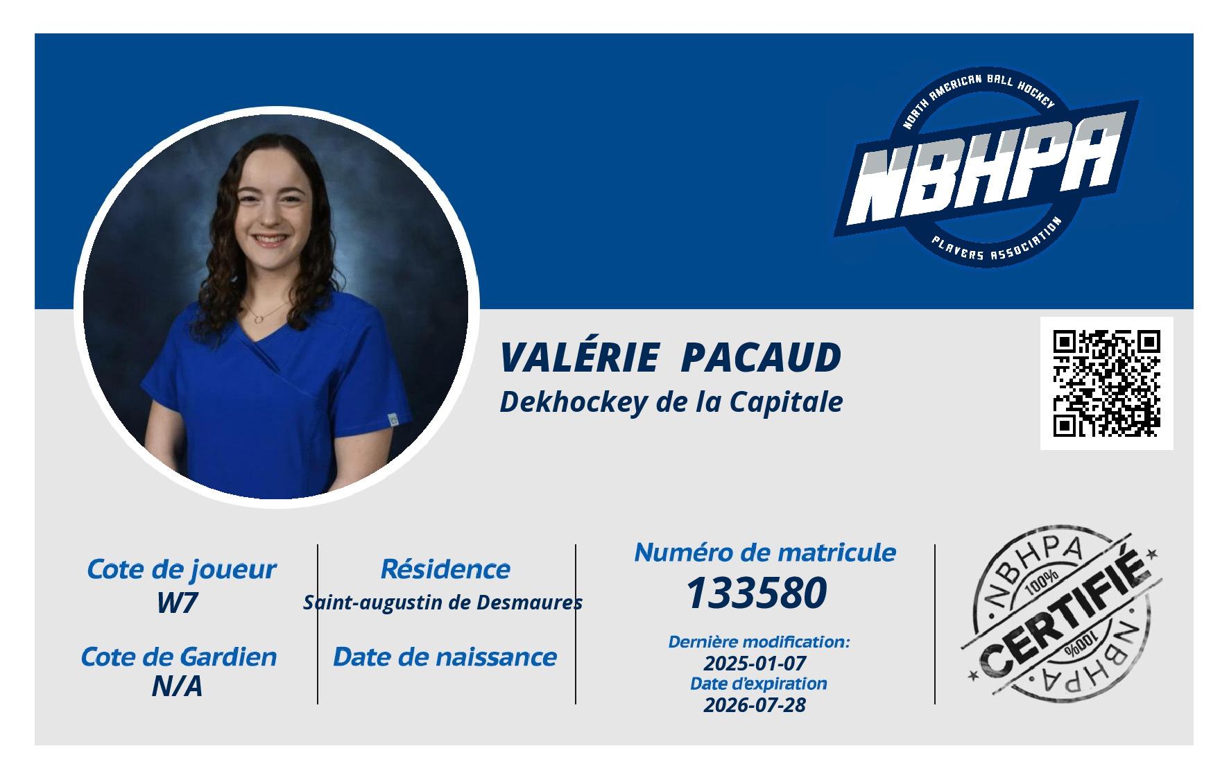 Valérie  Pacaud