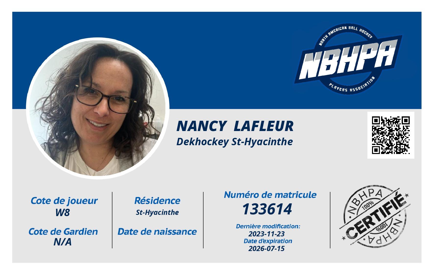 Nancy  Lafleur 