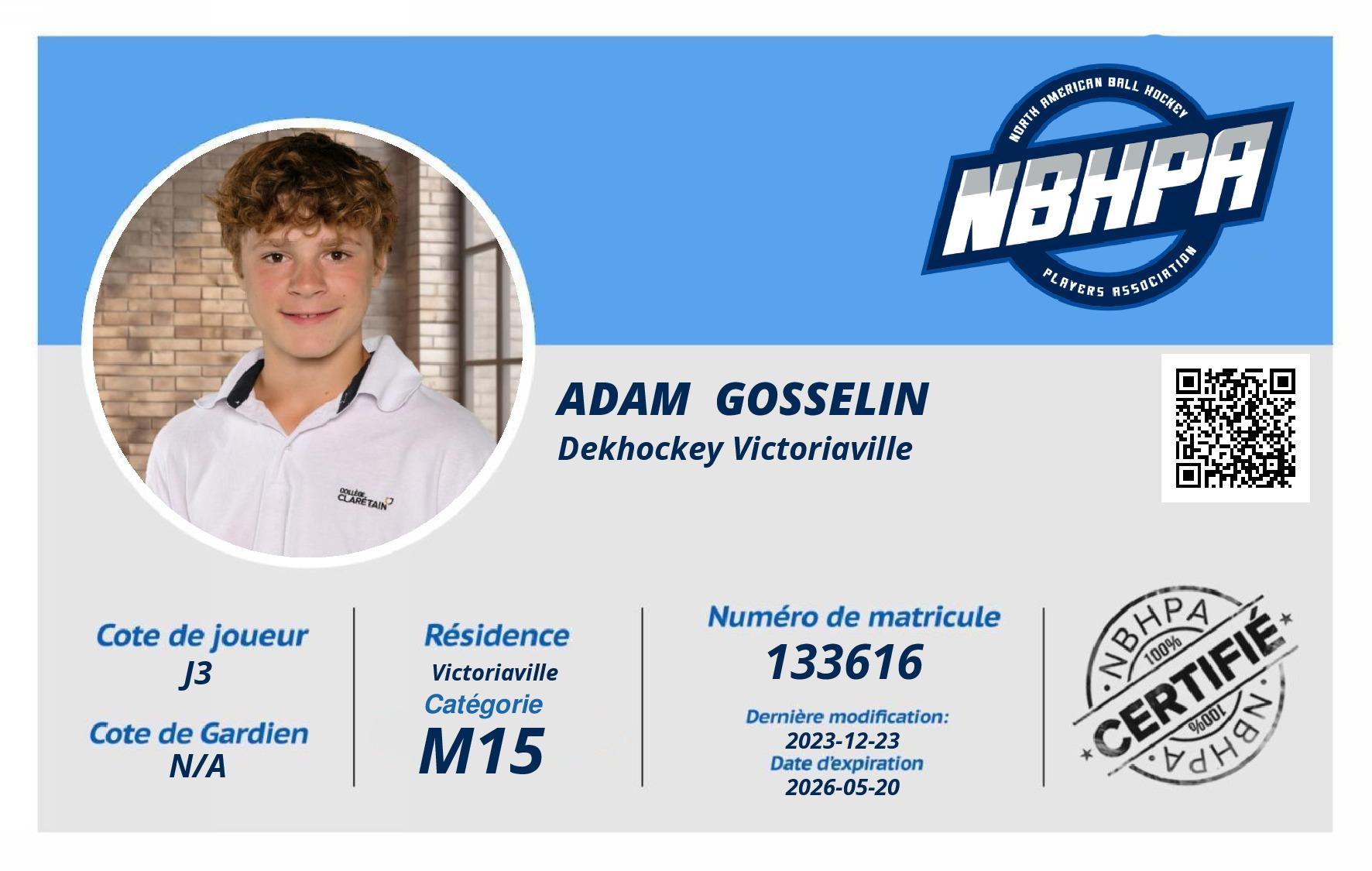 Adam  Gosselin