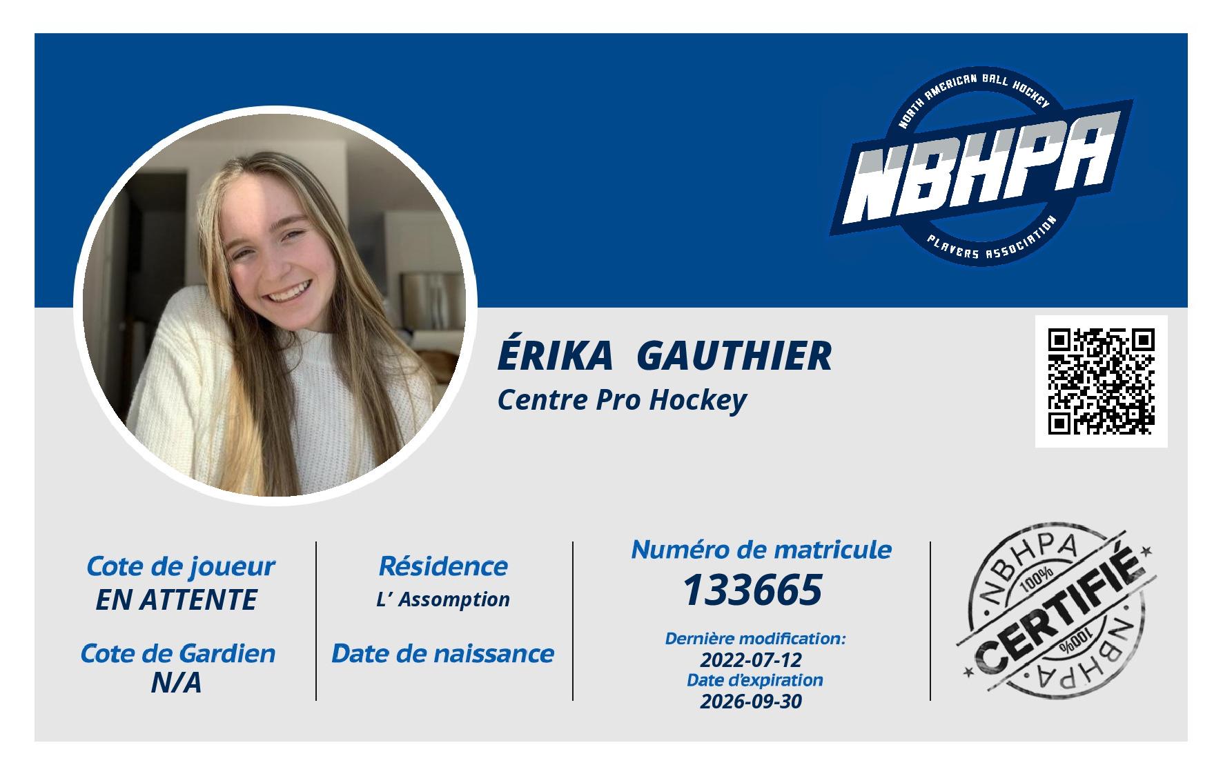 Érika  Gauthier